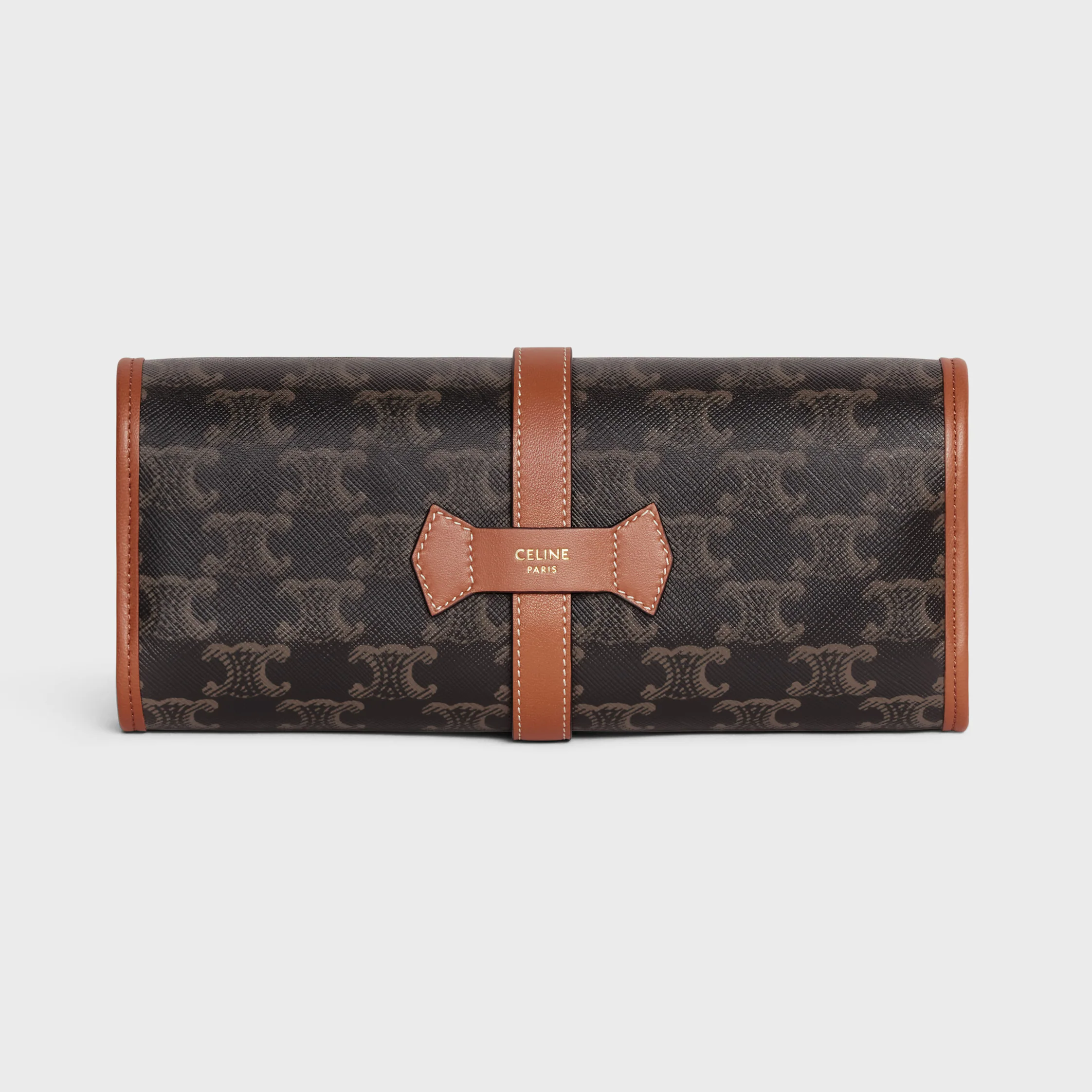 Domino Case in Triomphe Canvas and Lambskin