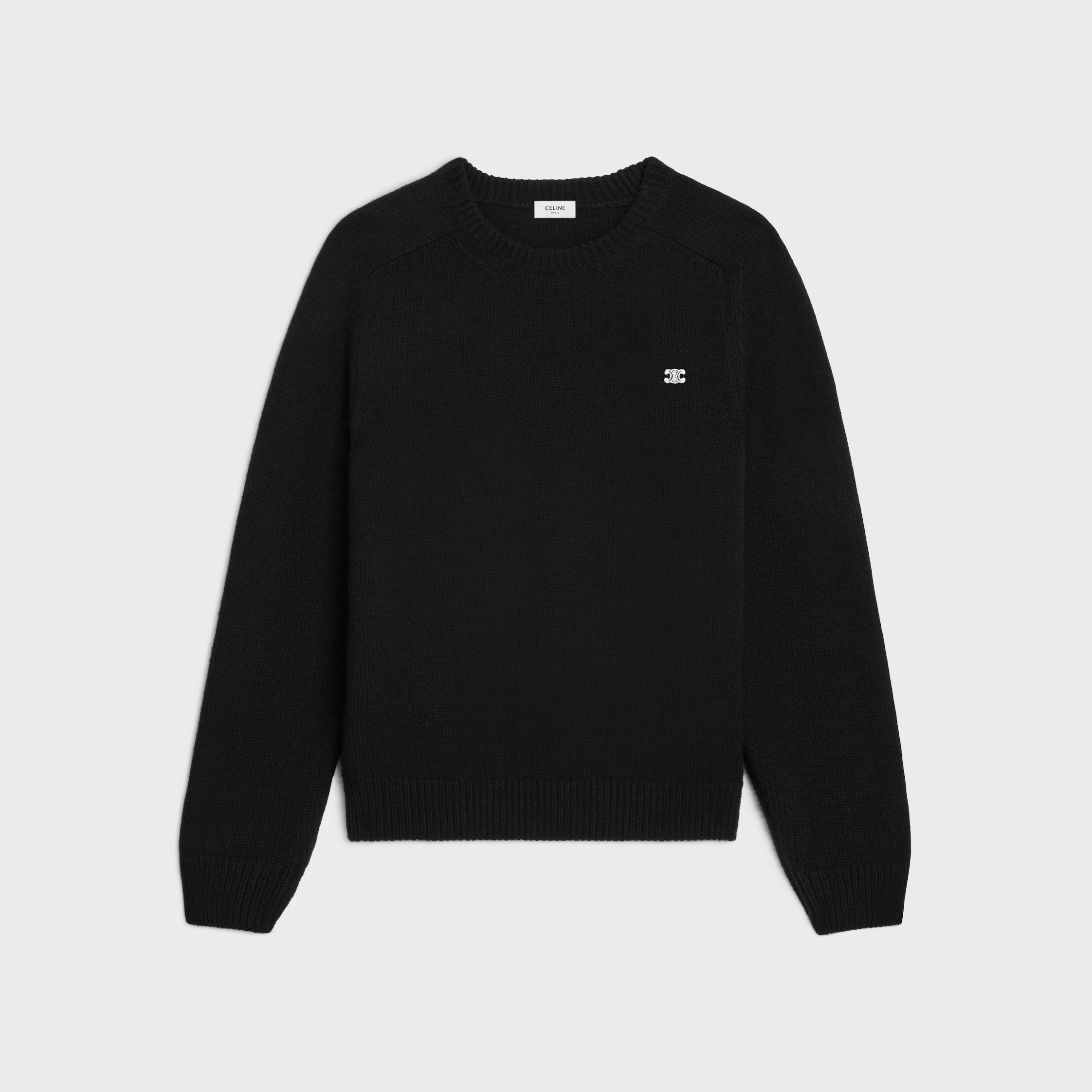 crew neck sweater IN WOOL AND CASHMERE