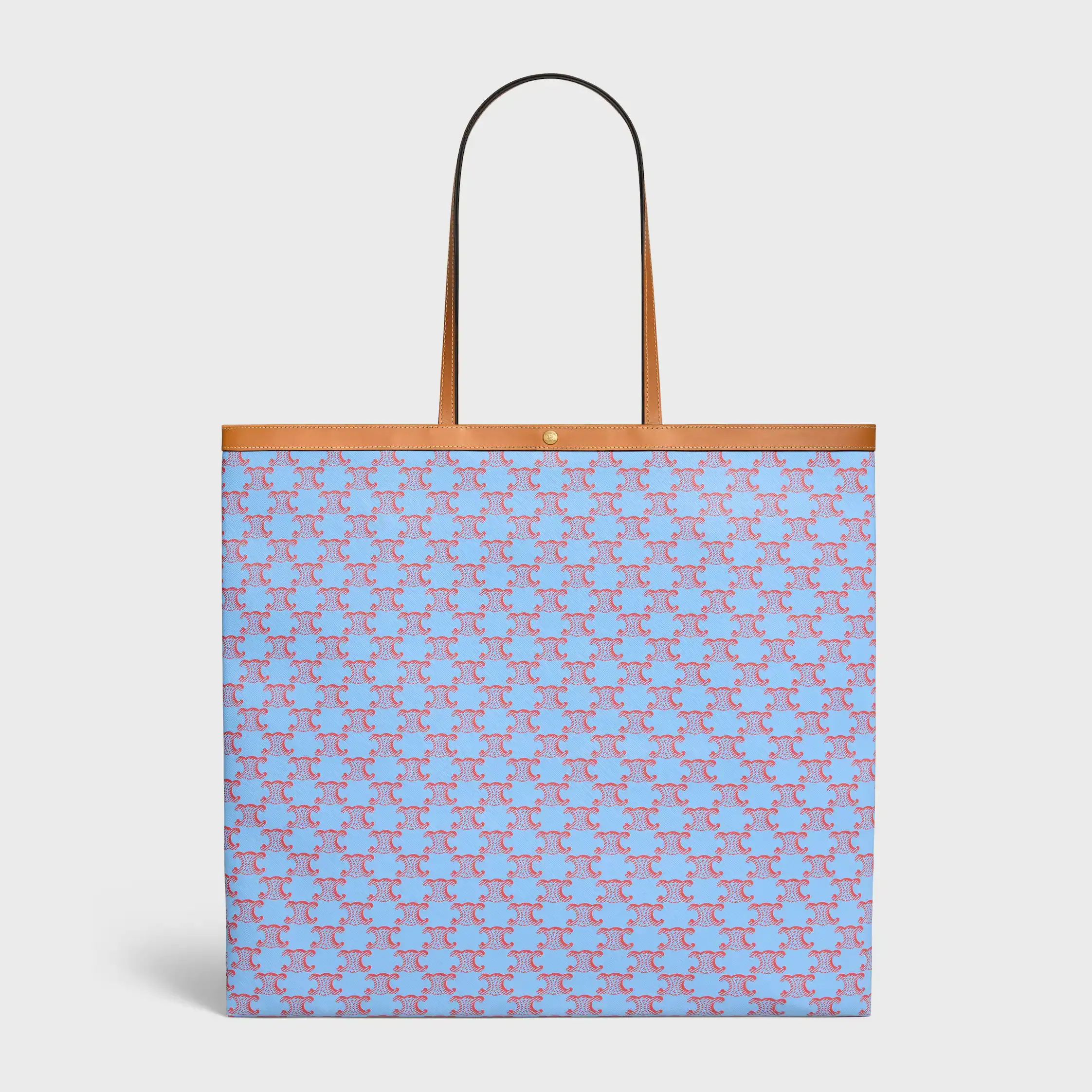 LARGE FLAT SHOPPER IN Triomphe Canvas