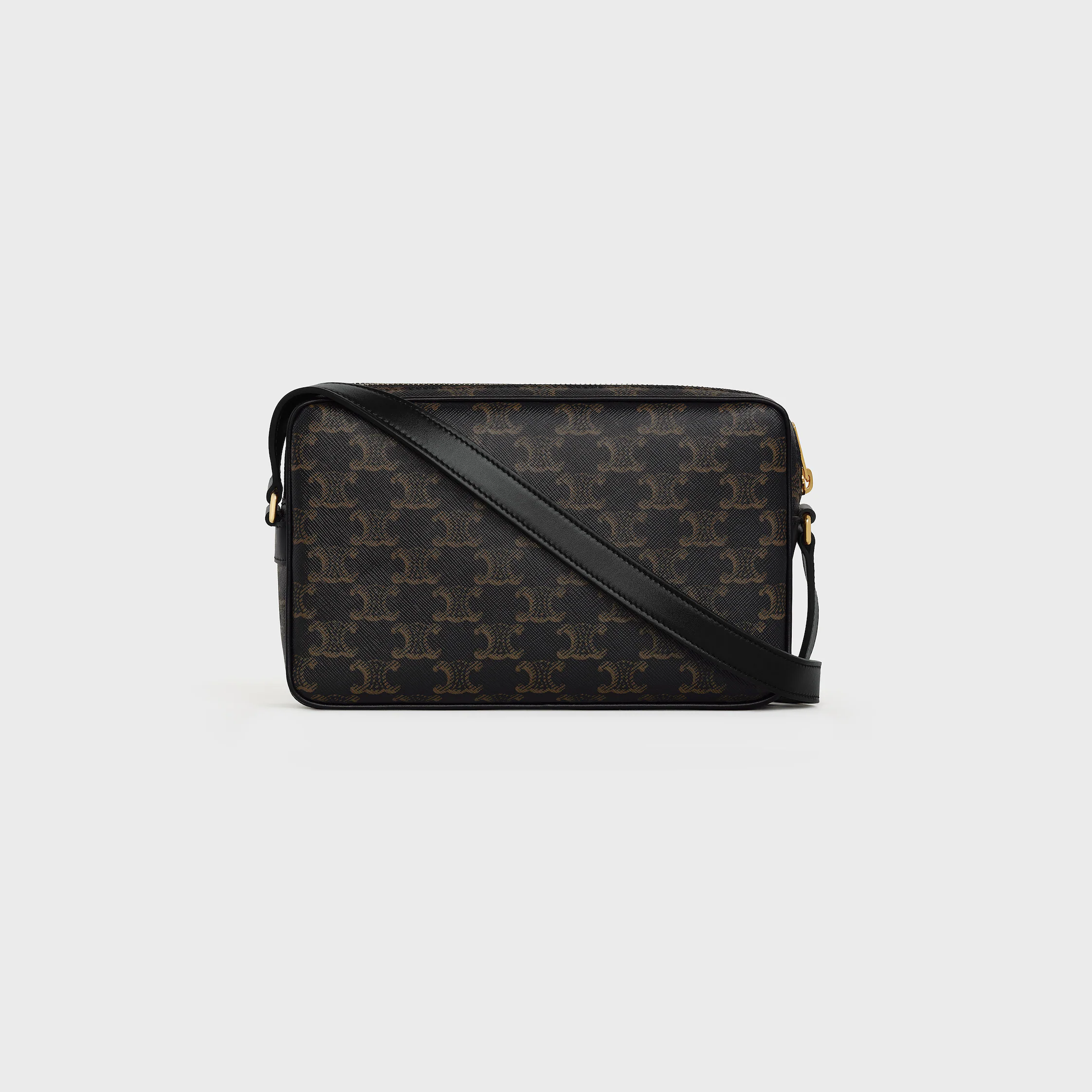 MEDIUM MESSENGER BAG IN Triomphe Canvas with Celine Print
