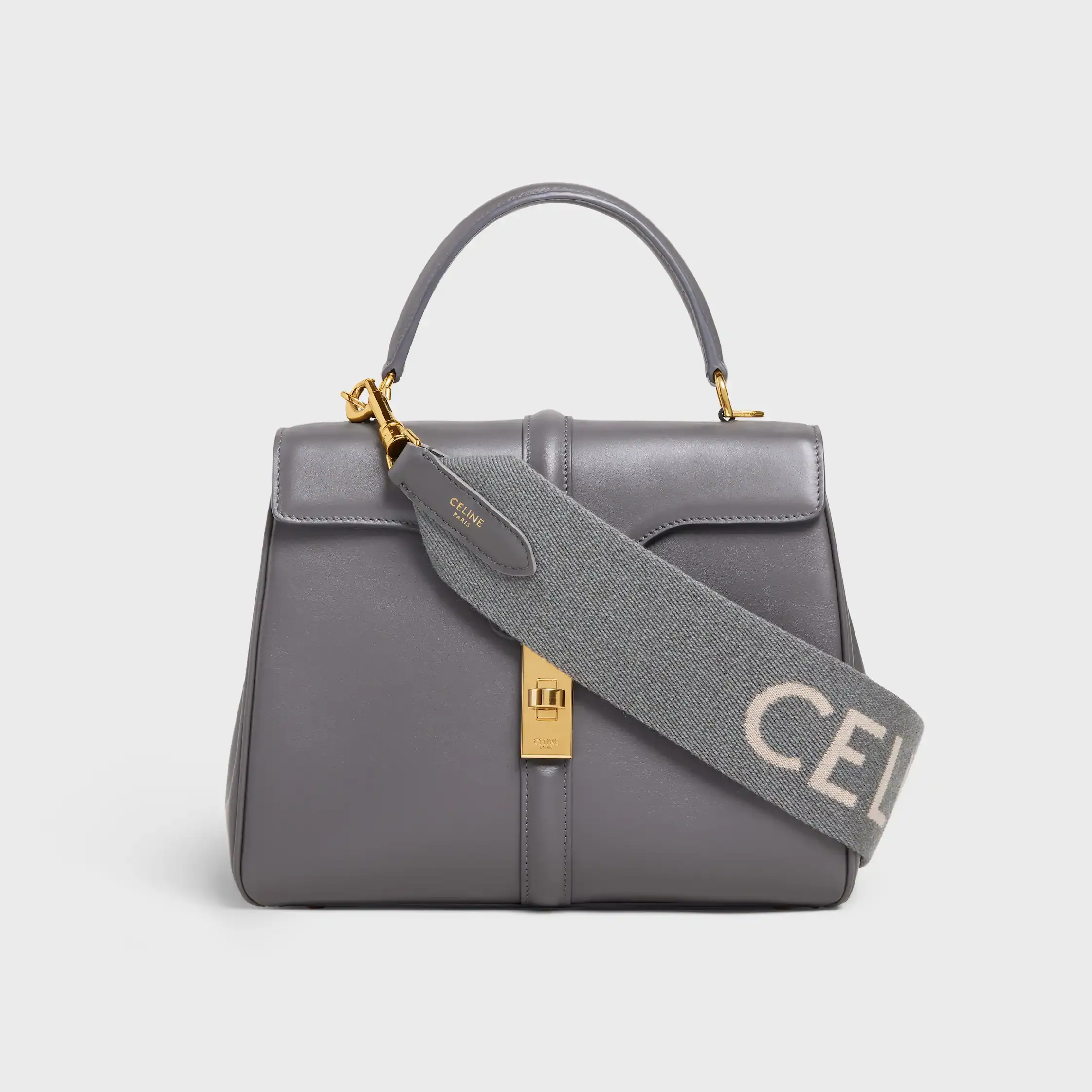 Short Strap in Wool with Celine jacquard