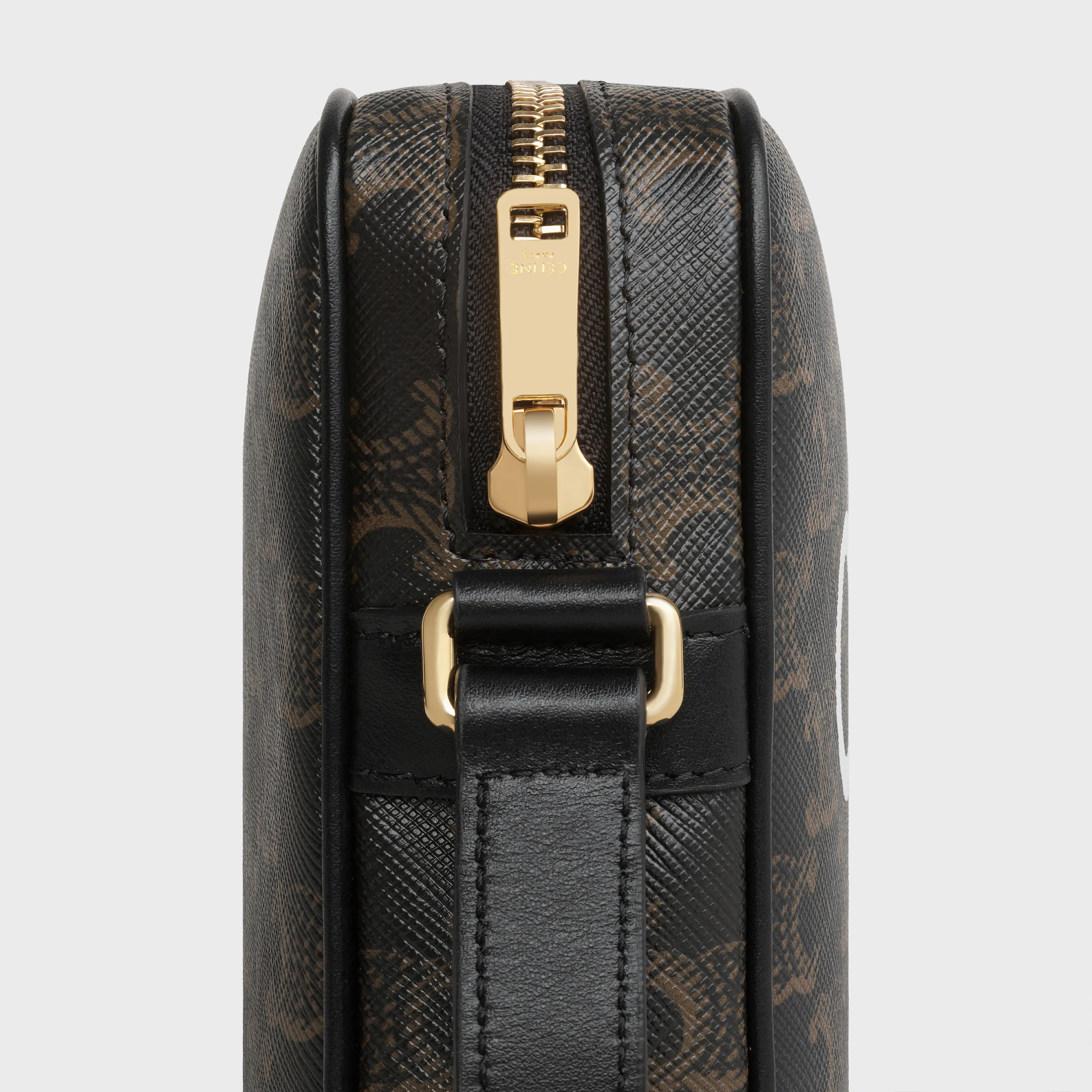 MEDIUM MESSENGER BAG IN Triomphe Canvas with Celine Print