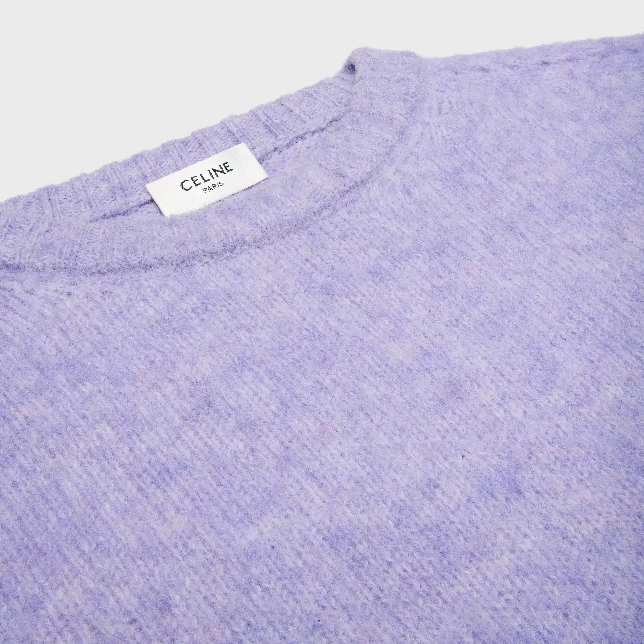 crewneck sweater IN SHETLAND WOOL