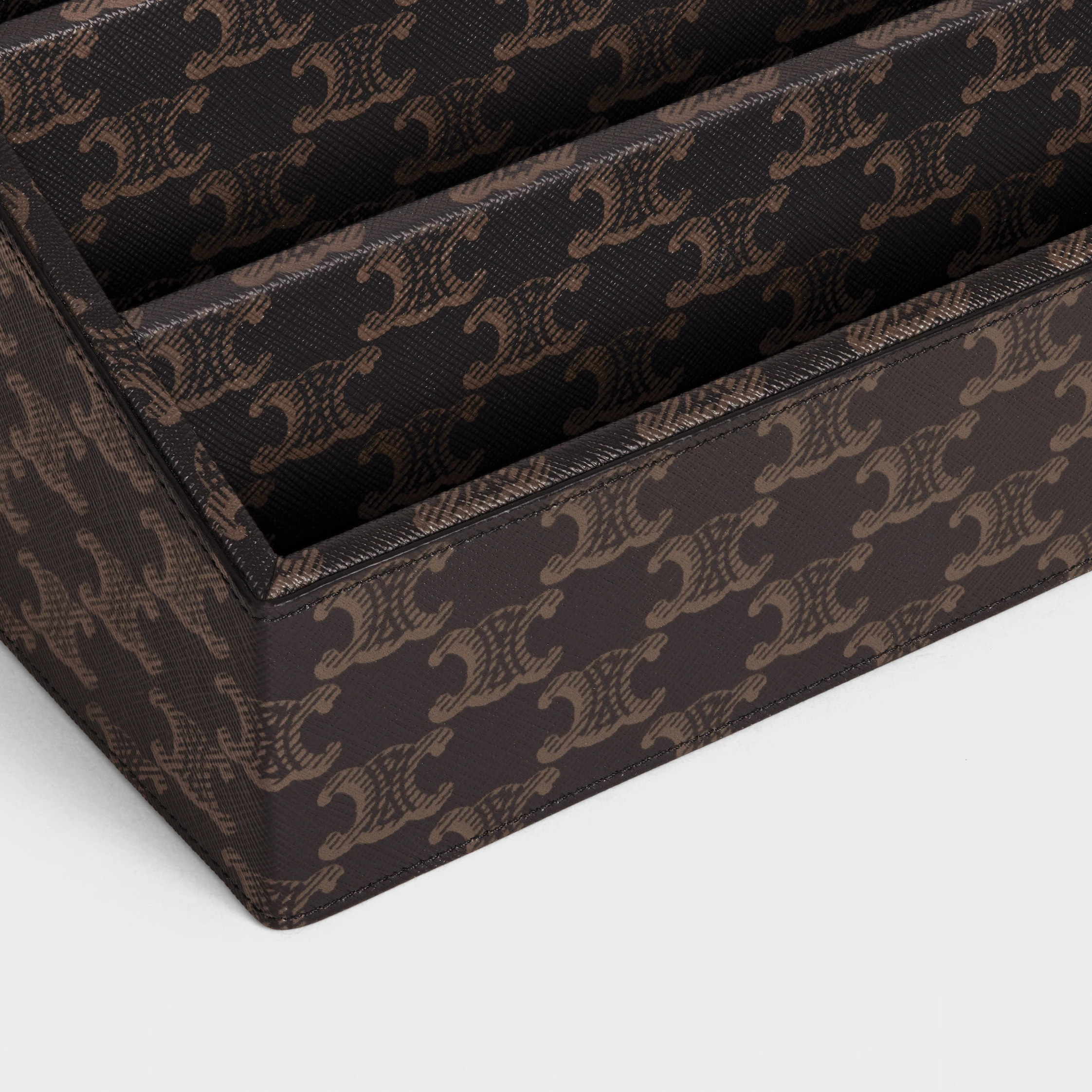 stationery organizer in triomphe canvas