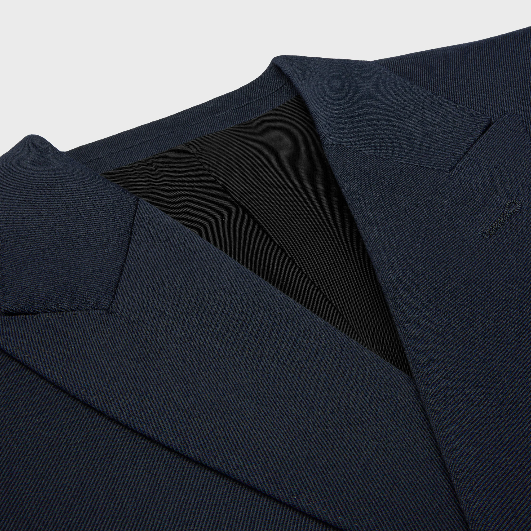 CLASSIC JACKET IN DIAGONAL WOOL