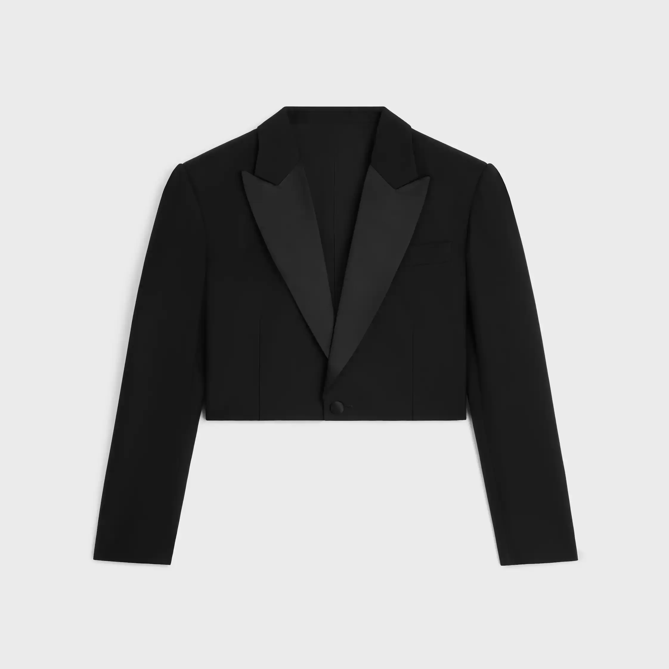 spencer tux jacket IN wool gabardine