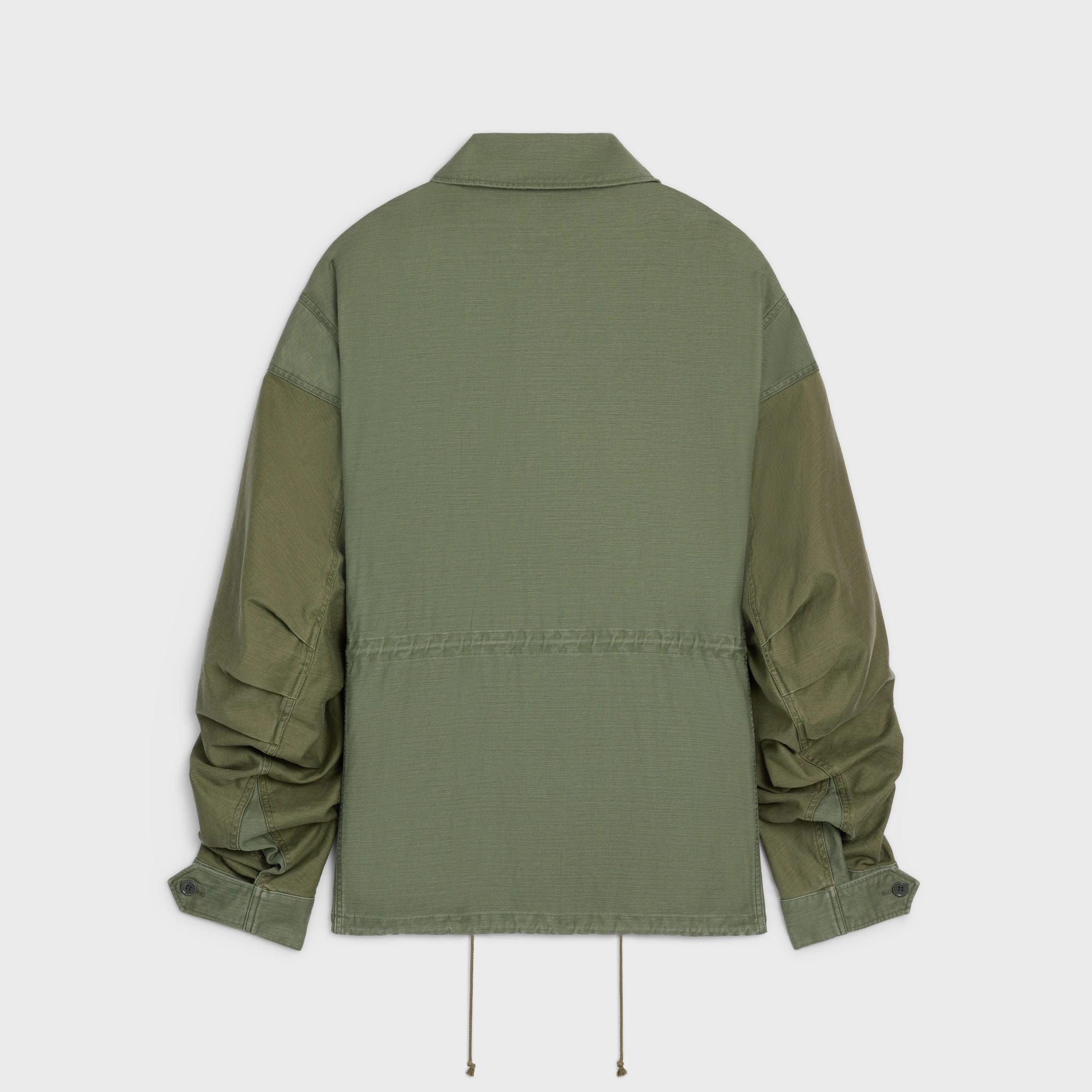parka IN cotton satin