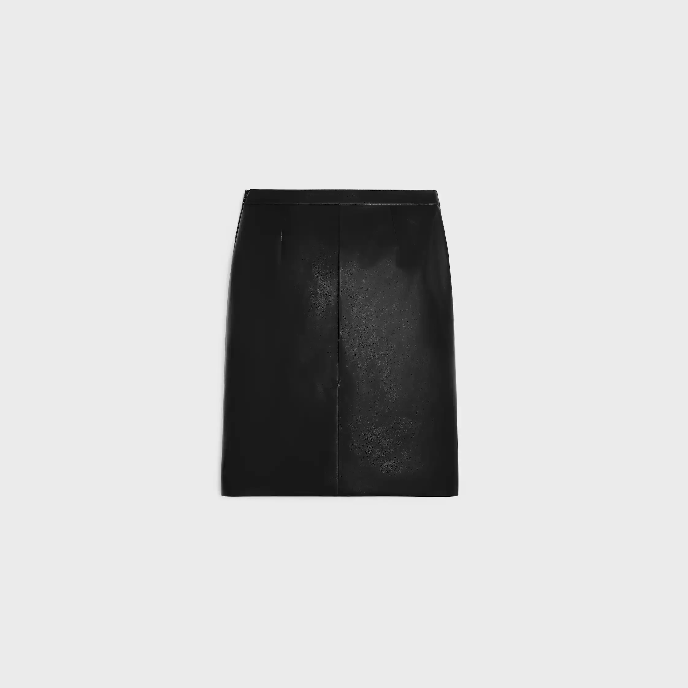 pencil skirt in soft lambskin
