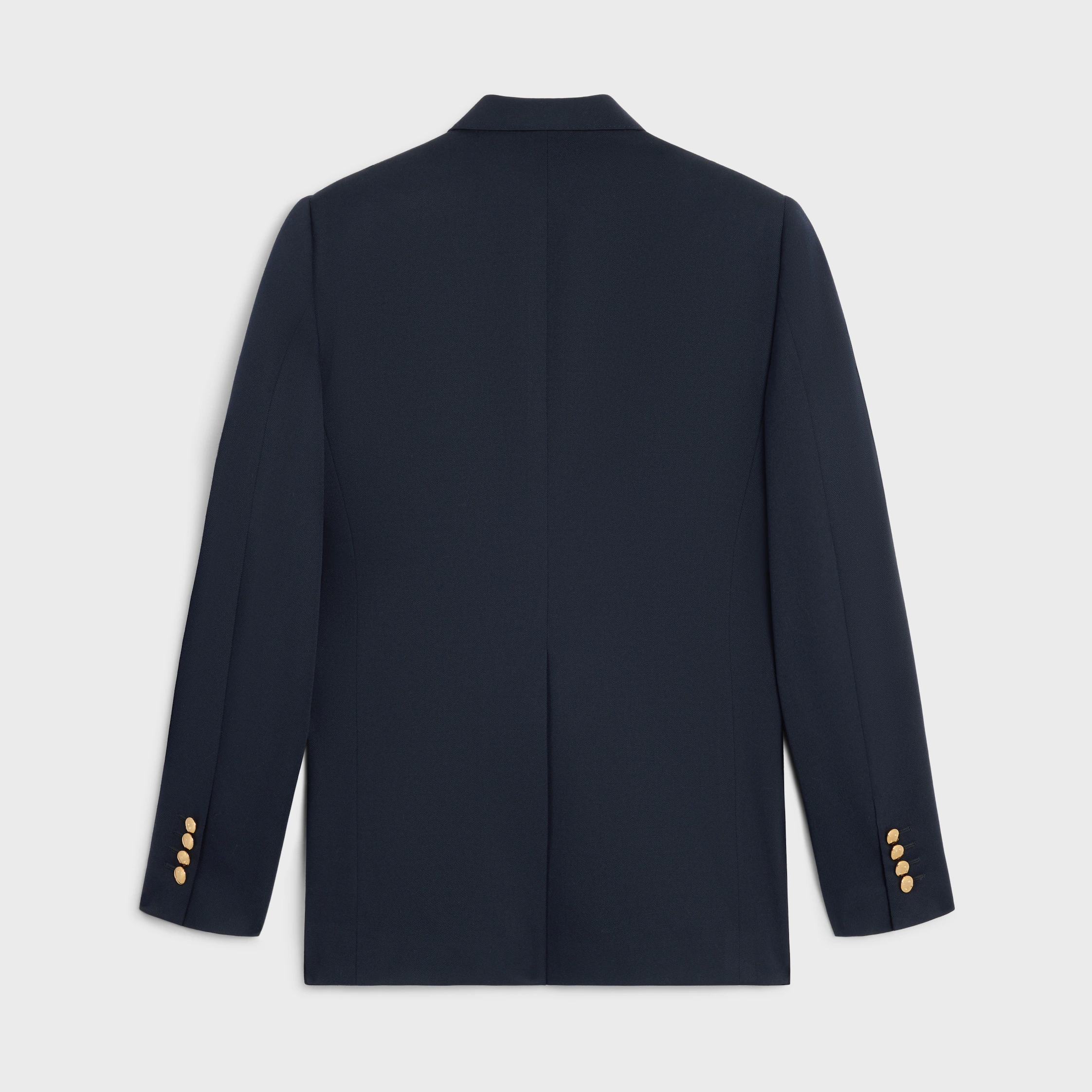 CLASSIC JACKET IN DIAGONAL WOOL