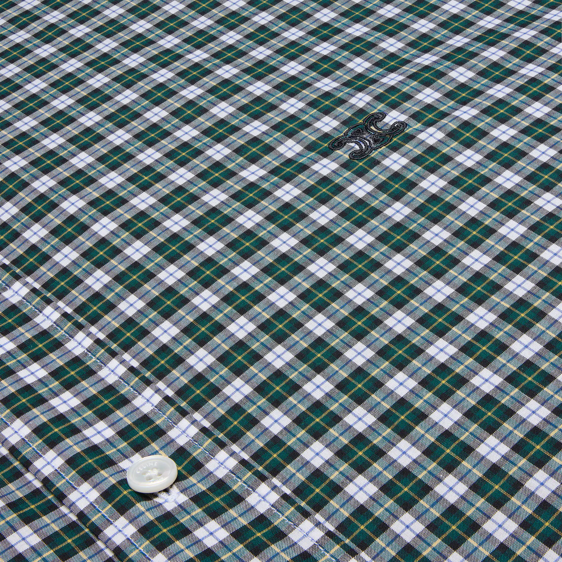 shirt IN tartan cotton cloth
