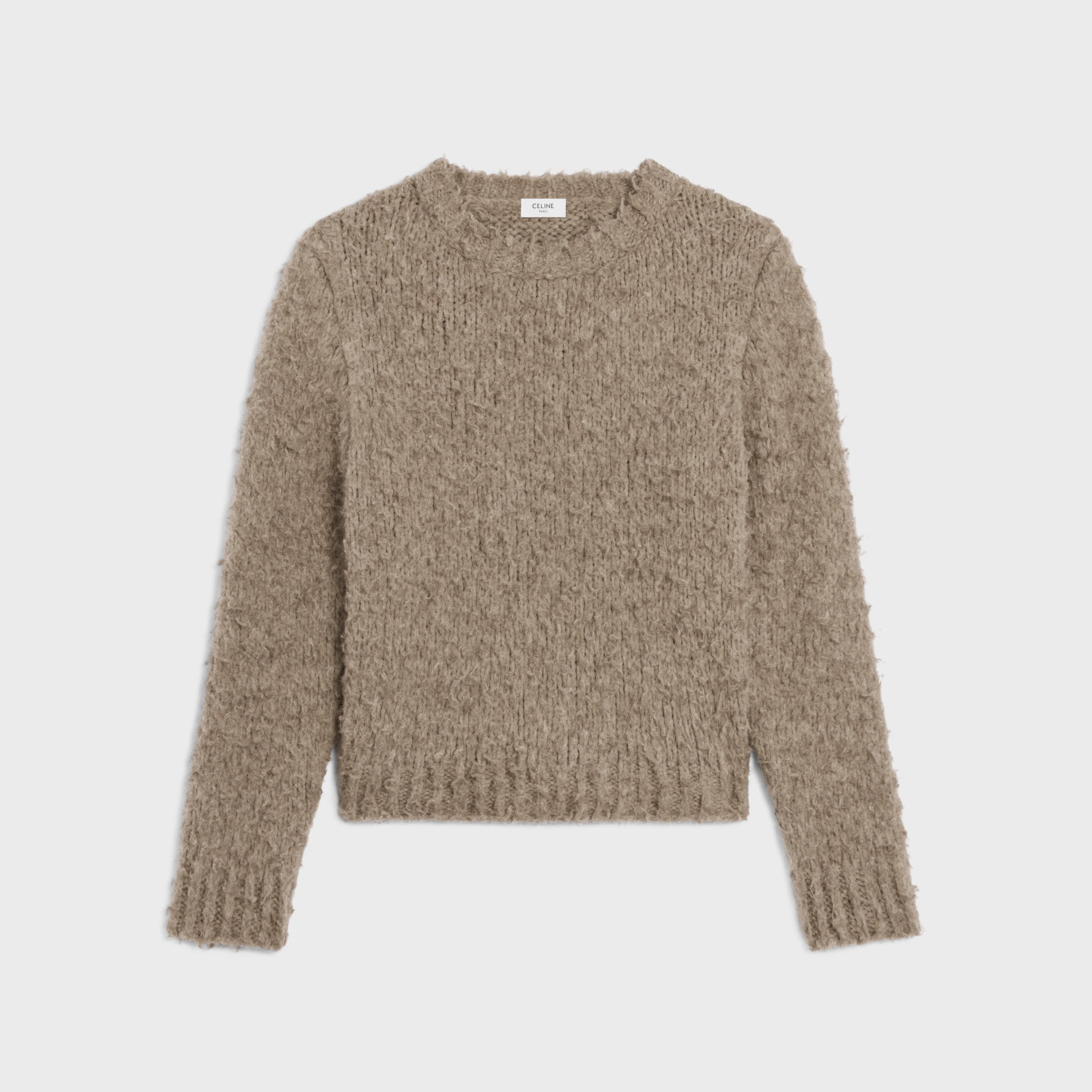 crewneck sweater IN YAK WOOL