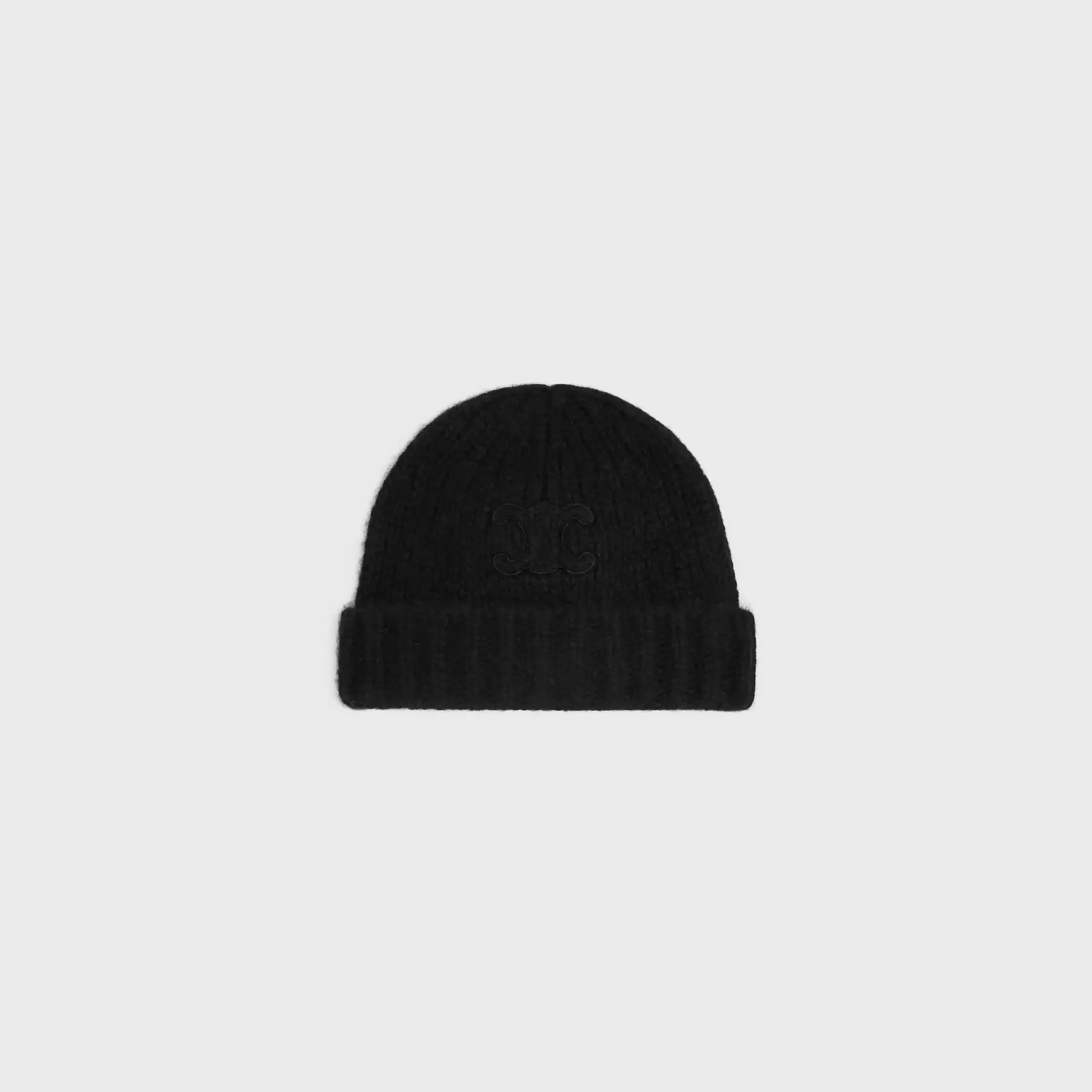 triomphe beanie IN cashmere silk