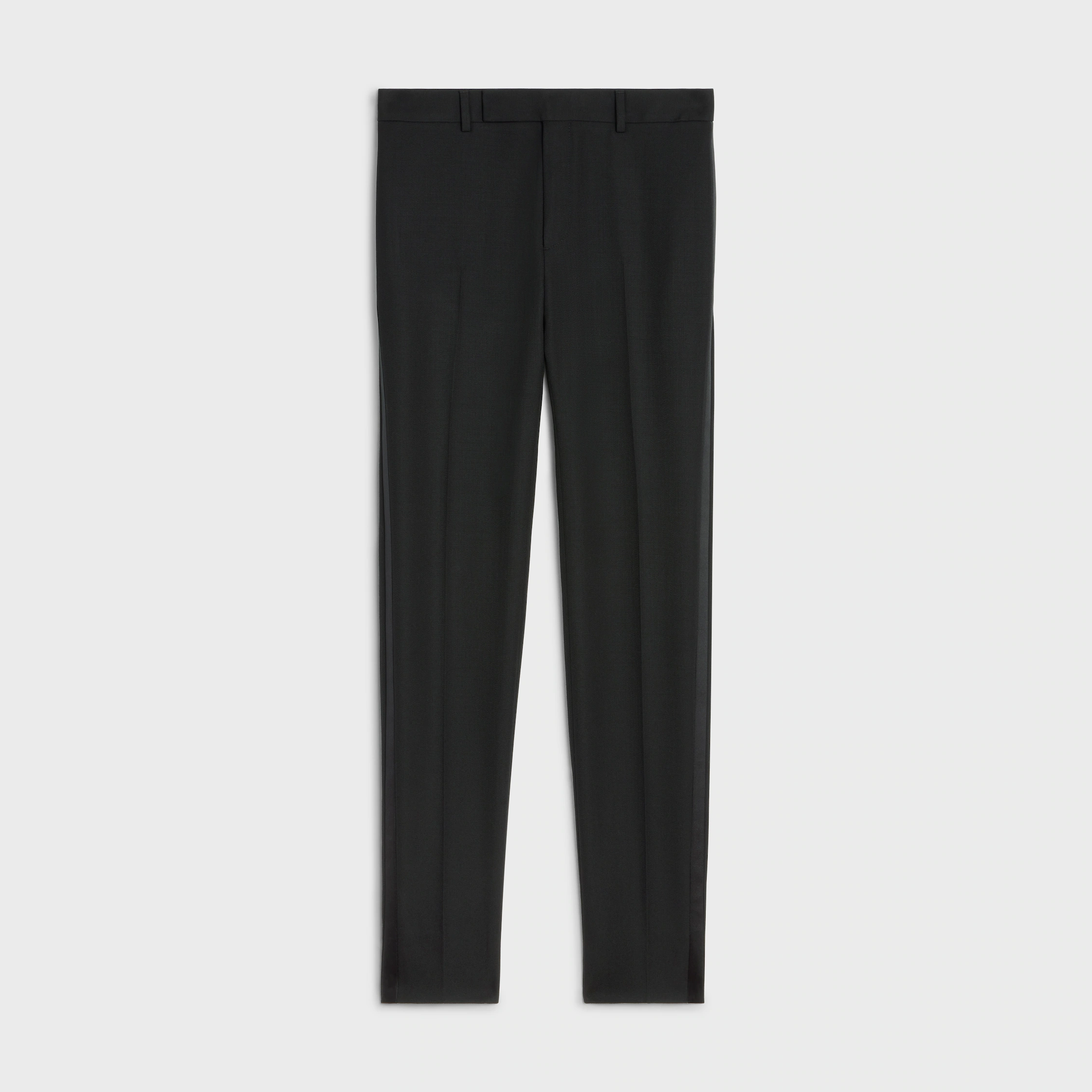 PANTALON CLASSIQUE TUX IN grain de poudre wool