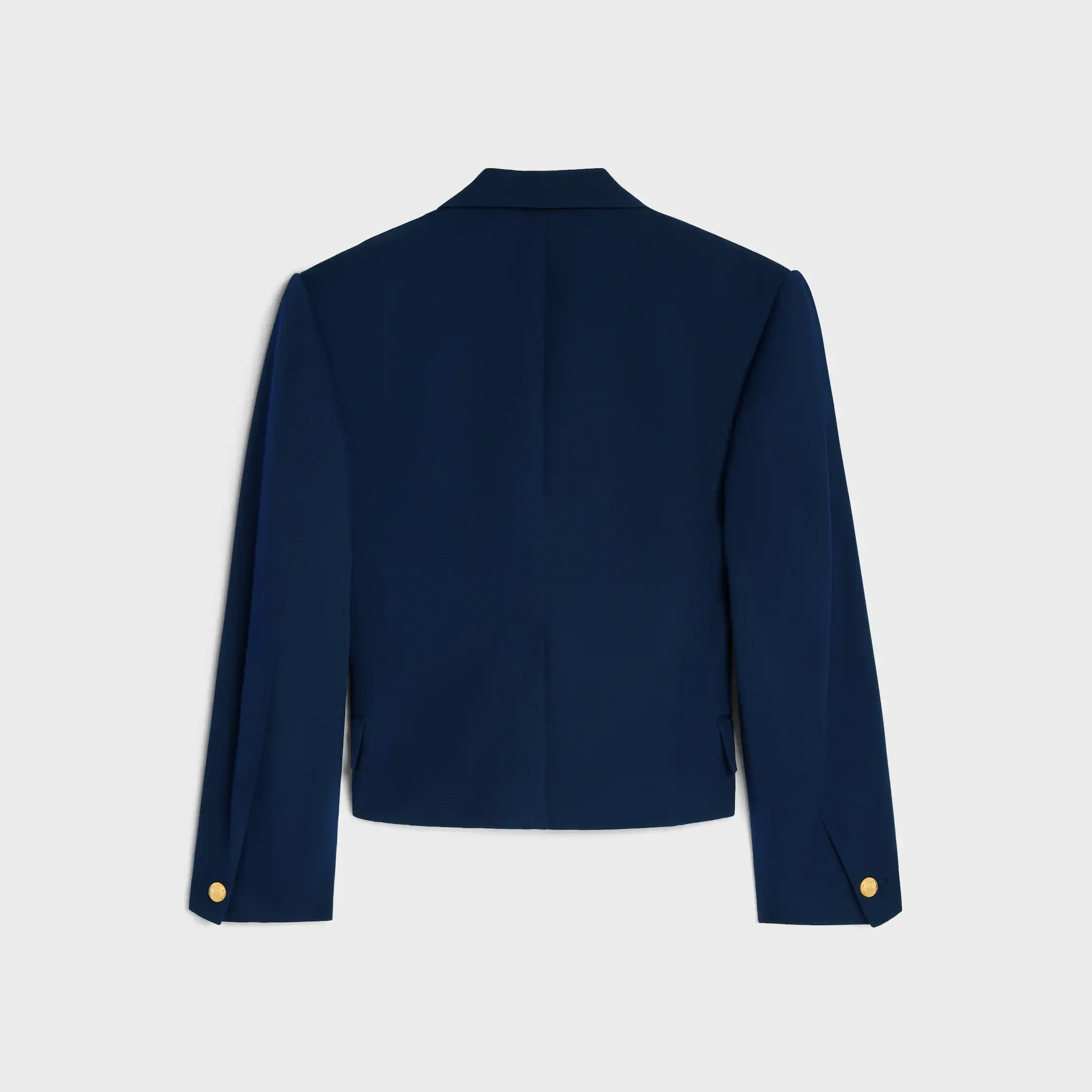 colonne blazer IN DIAGONAL WOOL
