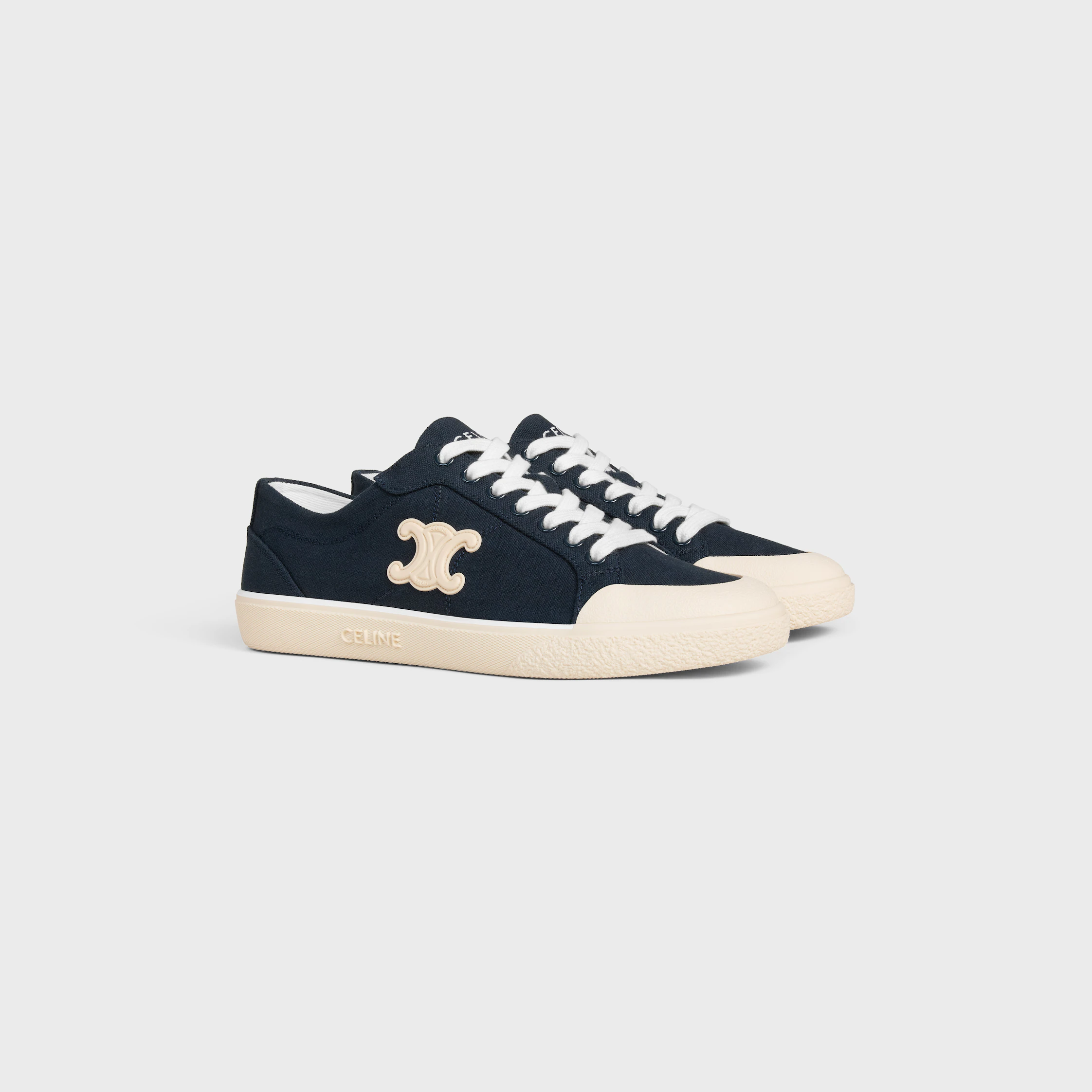 ALAN SNEAKER WITH TRIOMPHE IN CANVAS