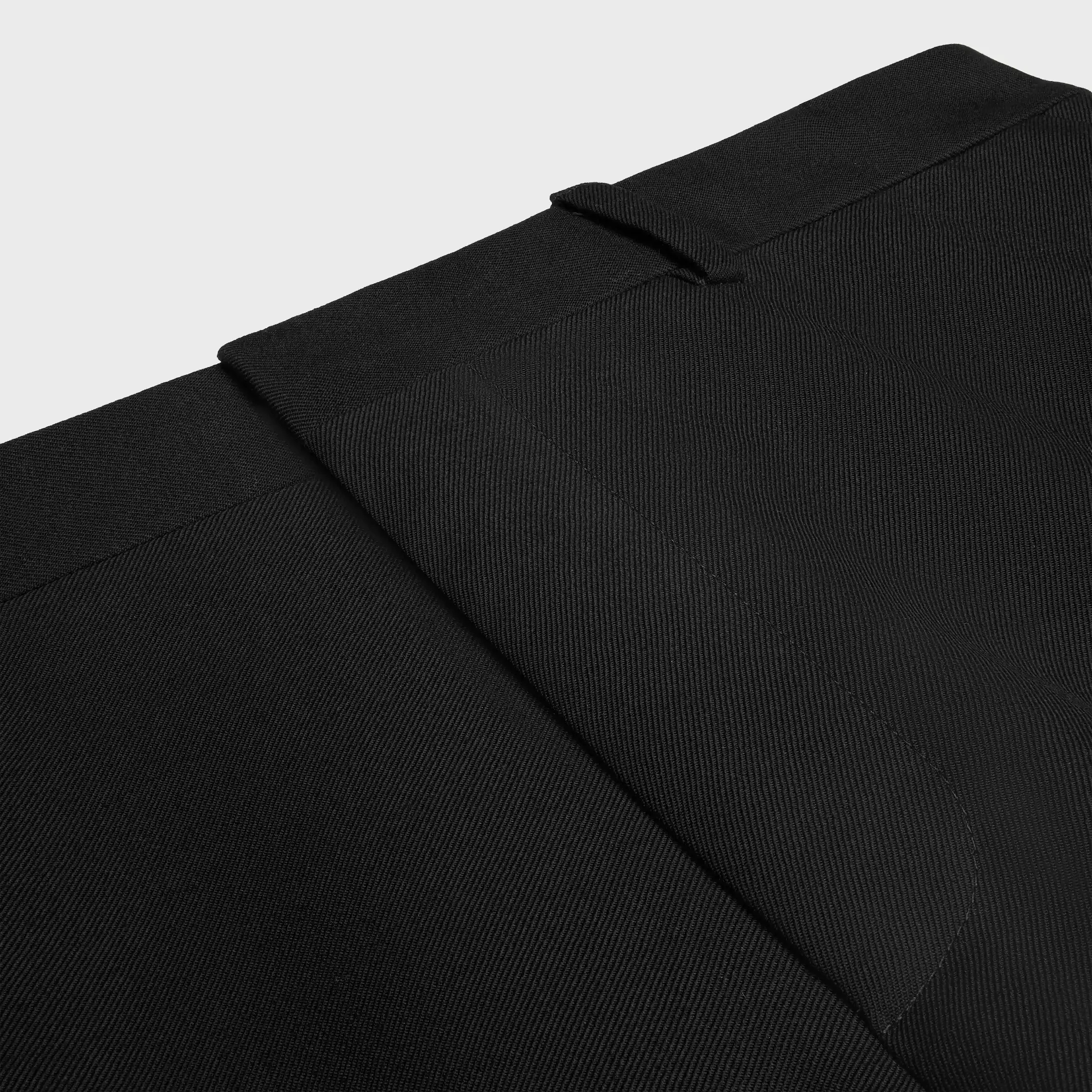 long docks trousers IN wool gabardine