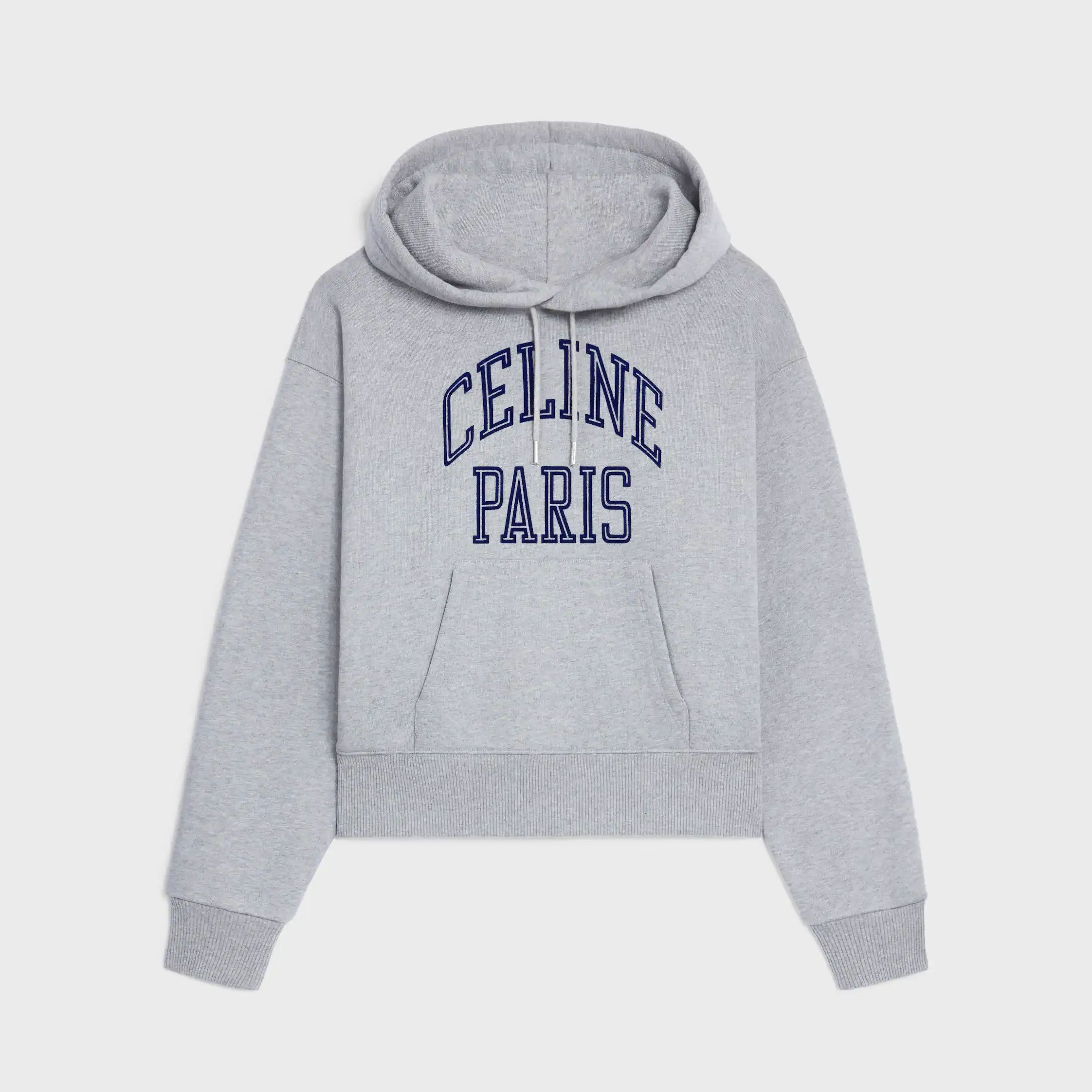 loose hoodie IN cotton fleece