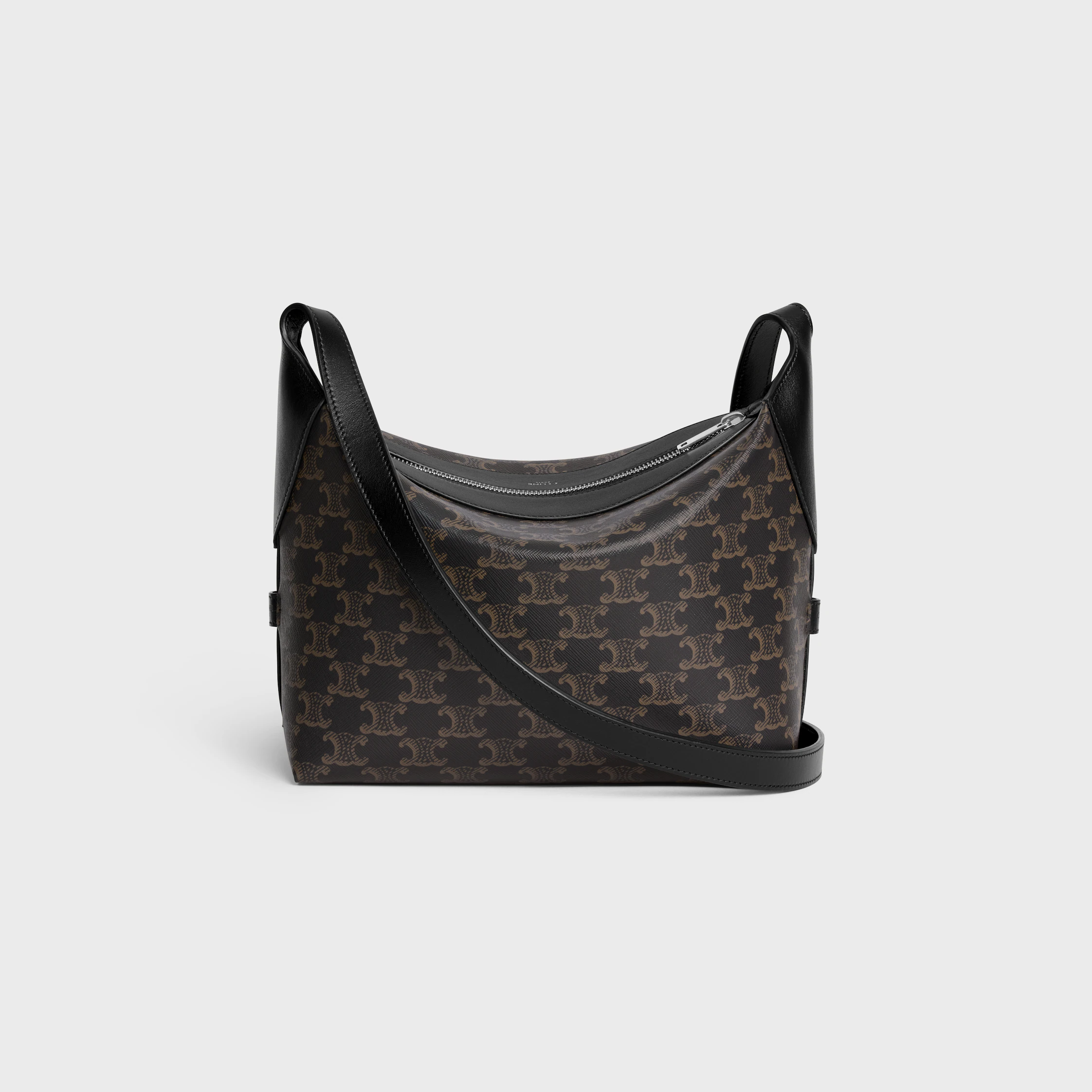 CROSSBODY BAG HARRY IN TRIOMPHE CANVAS AND CALFSKIN
