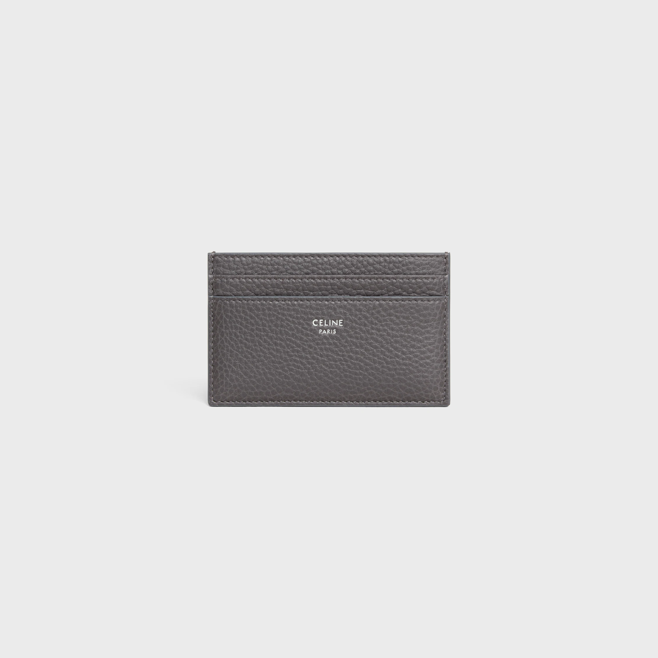 MEDIUM CARD HOLDER IN GRAINED CALFSKIN