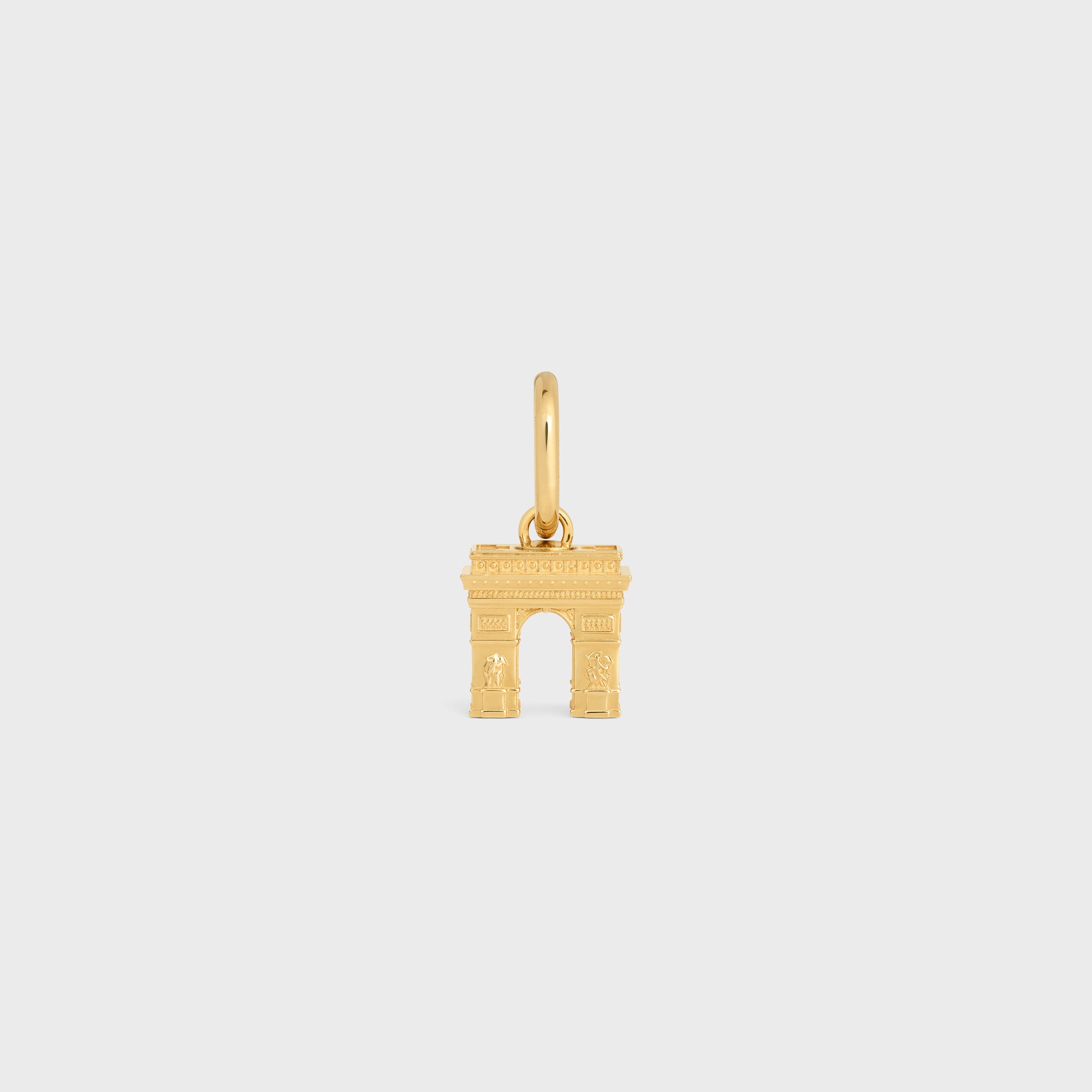 CHARMS ARC DE TRIOMPHE IN BRASS WITH GOLD FINISH