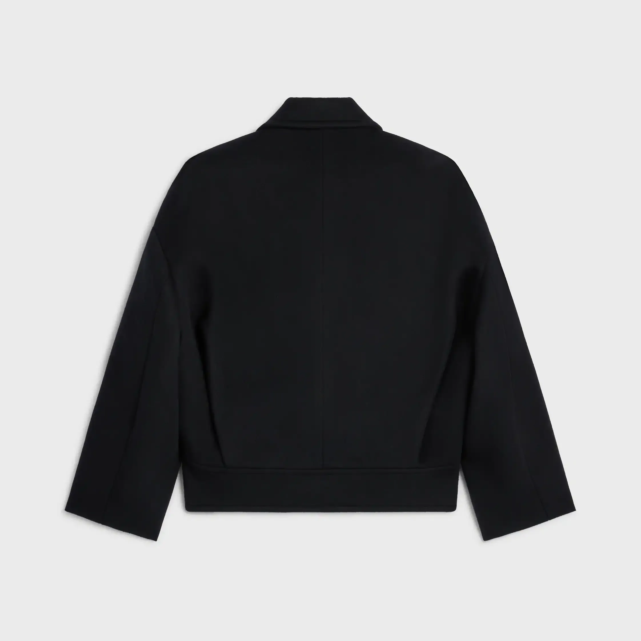 jacket IN double-face wool cashmere