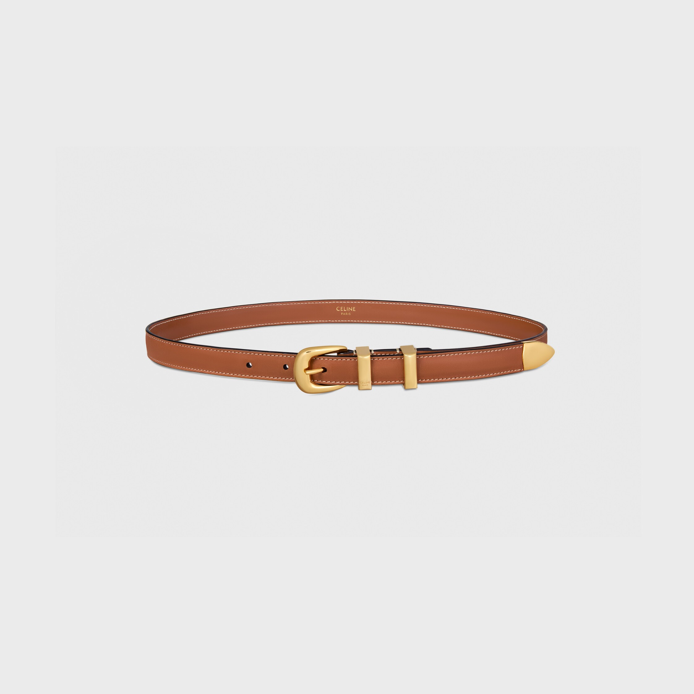 Western Belt 18MM IN Natural Calfskin
