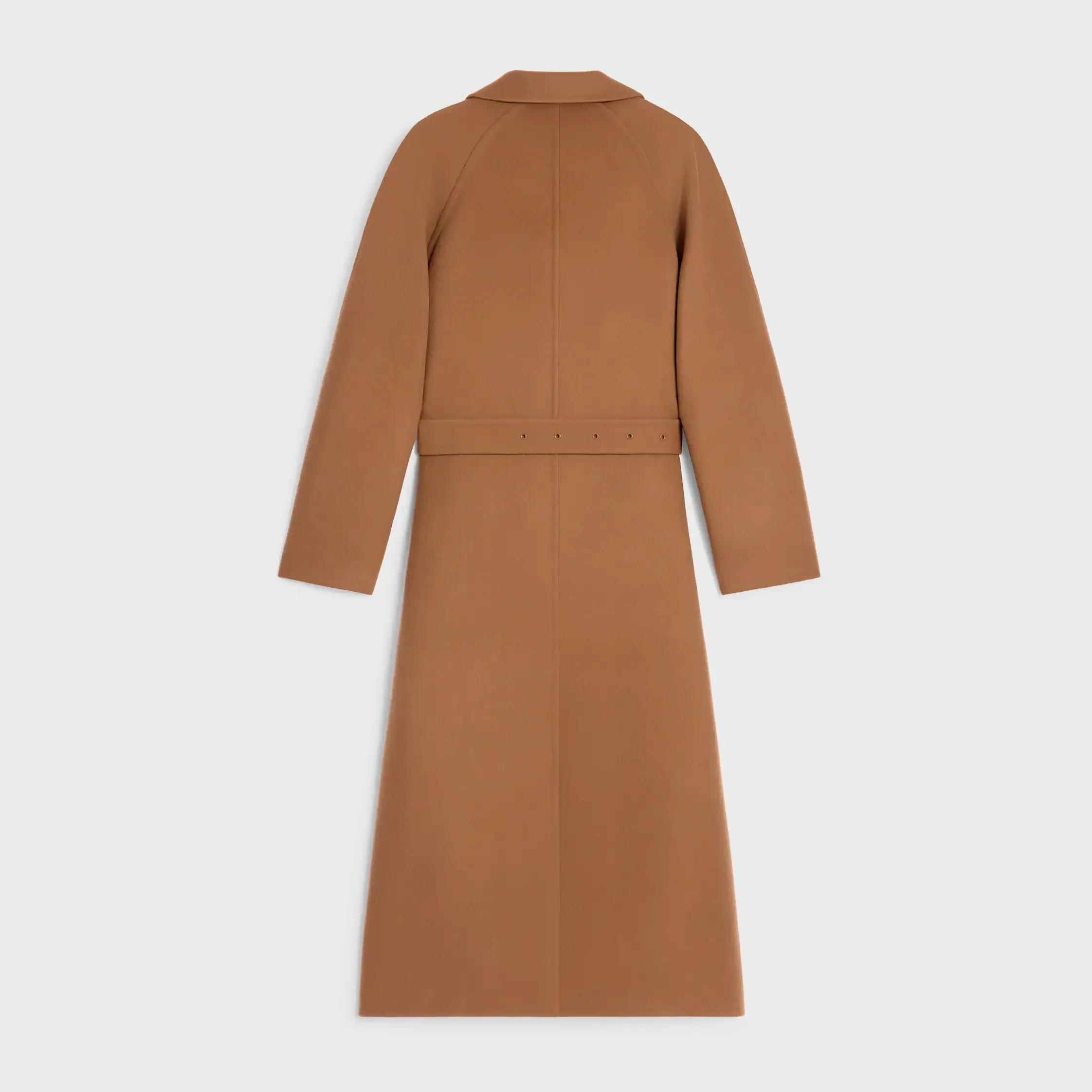 wrapped coat IN double-face wool cashmere