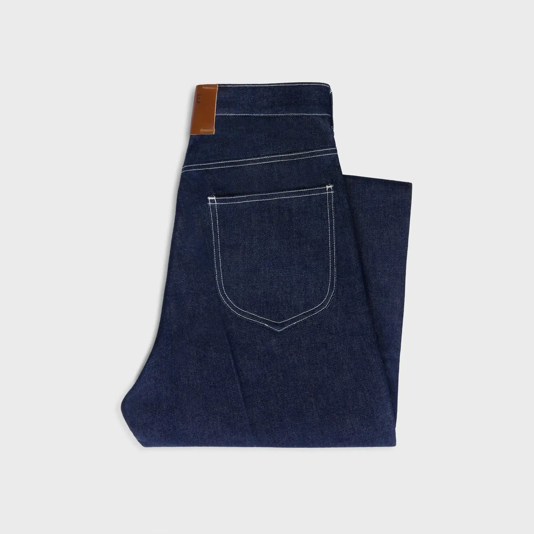 boyfriend jeans 002 IN LIGHTWEIGHT INDIGO DENIM