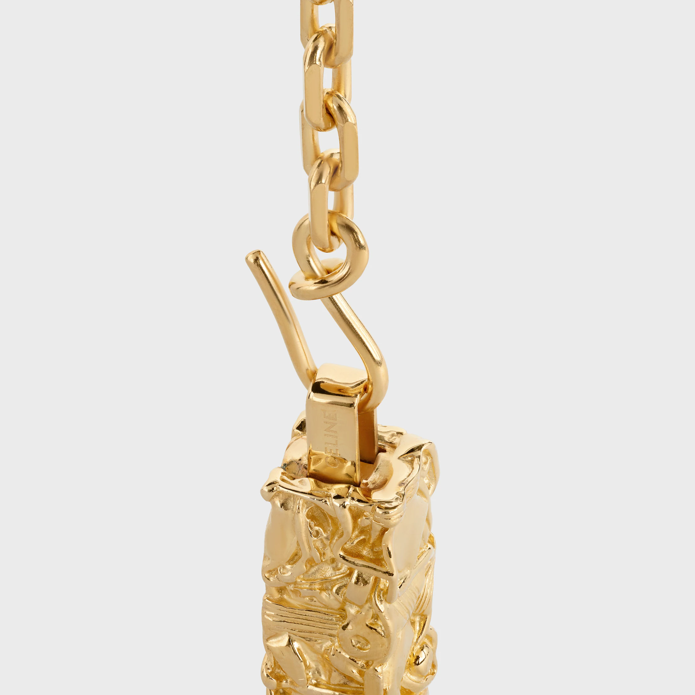 Celine César Project Compression Necklace in Vermeil