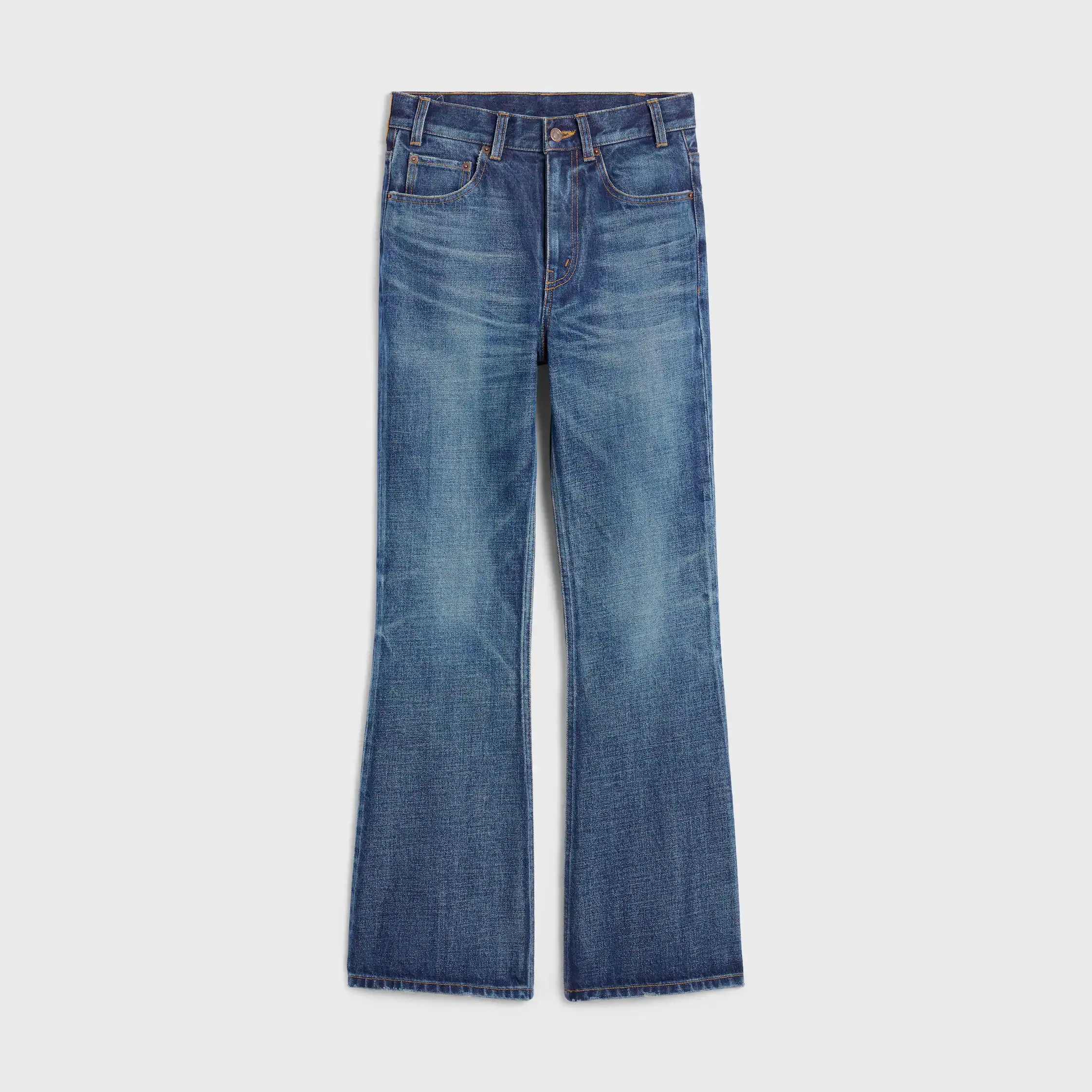 bootcut jeans in dark union wash denim