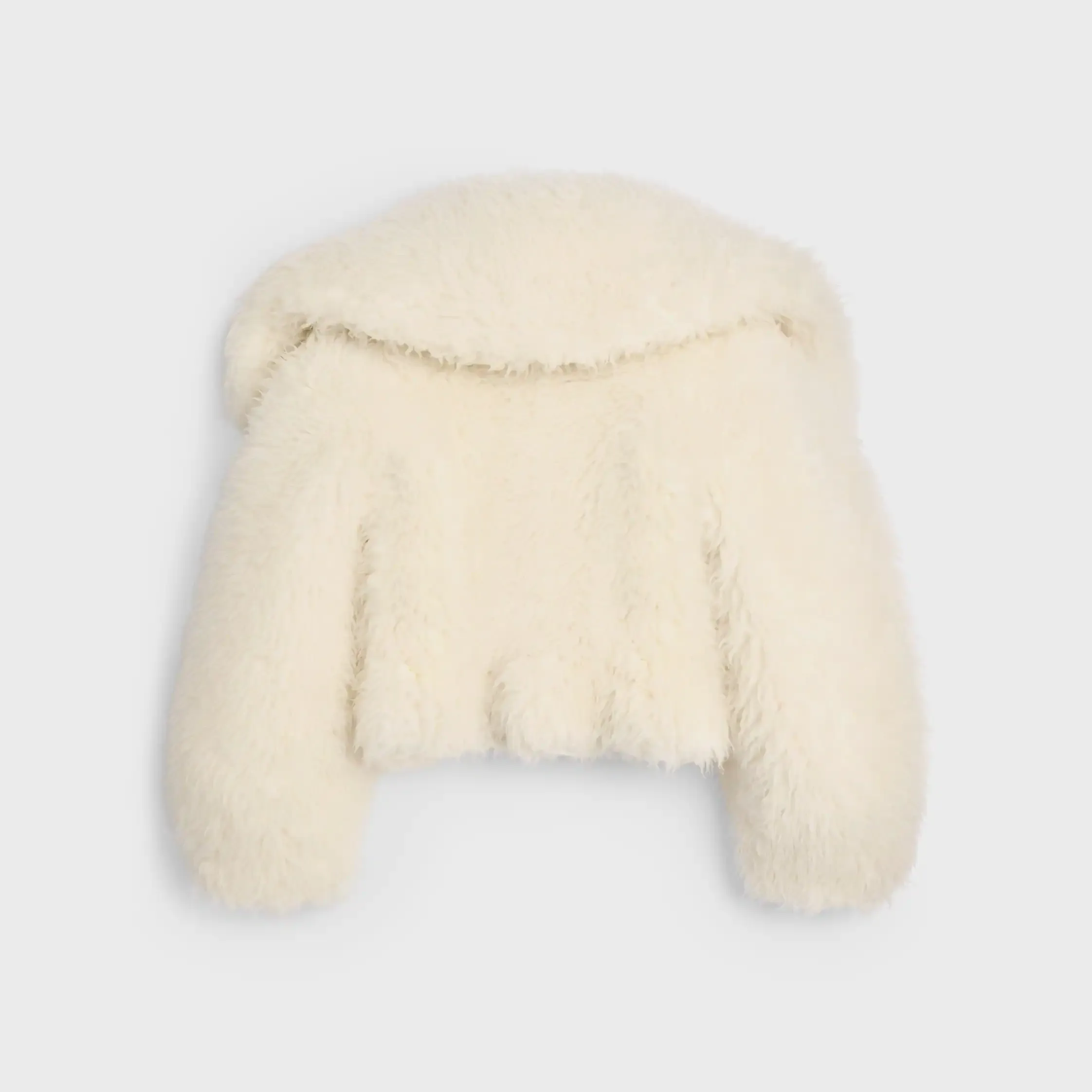 jacket IN fluffy wool