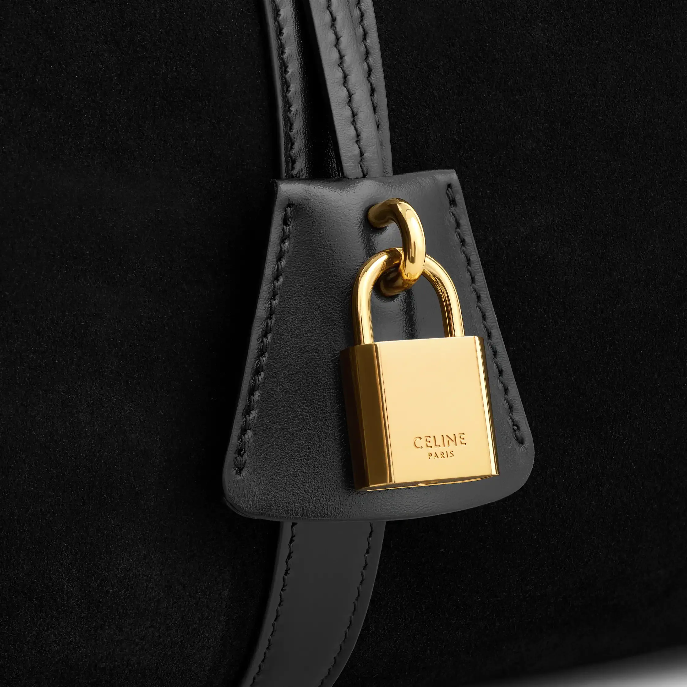 LARGE BOSTON in SUEDE CALFSKIN