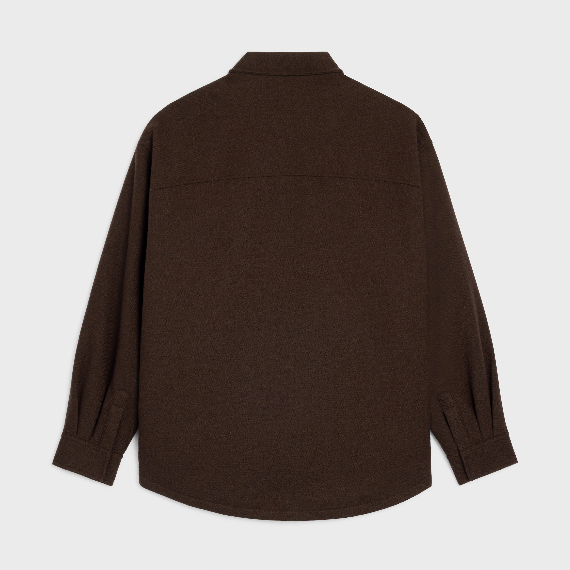 overshirt IN wool flannel