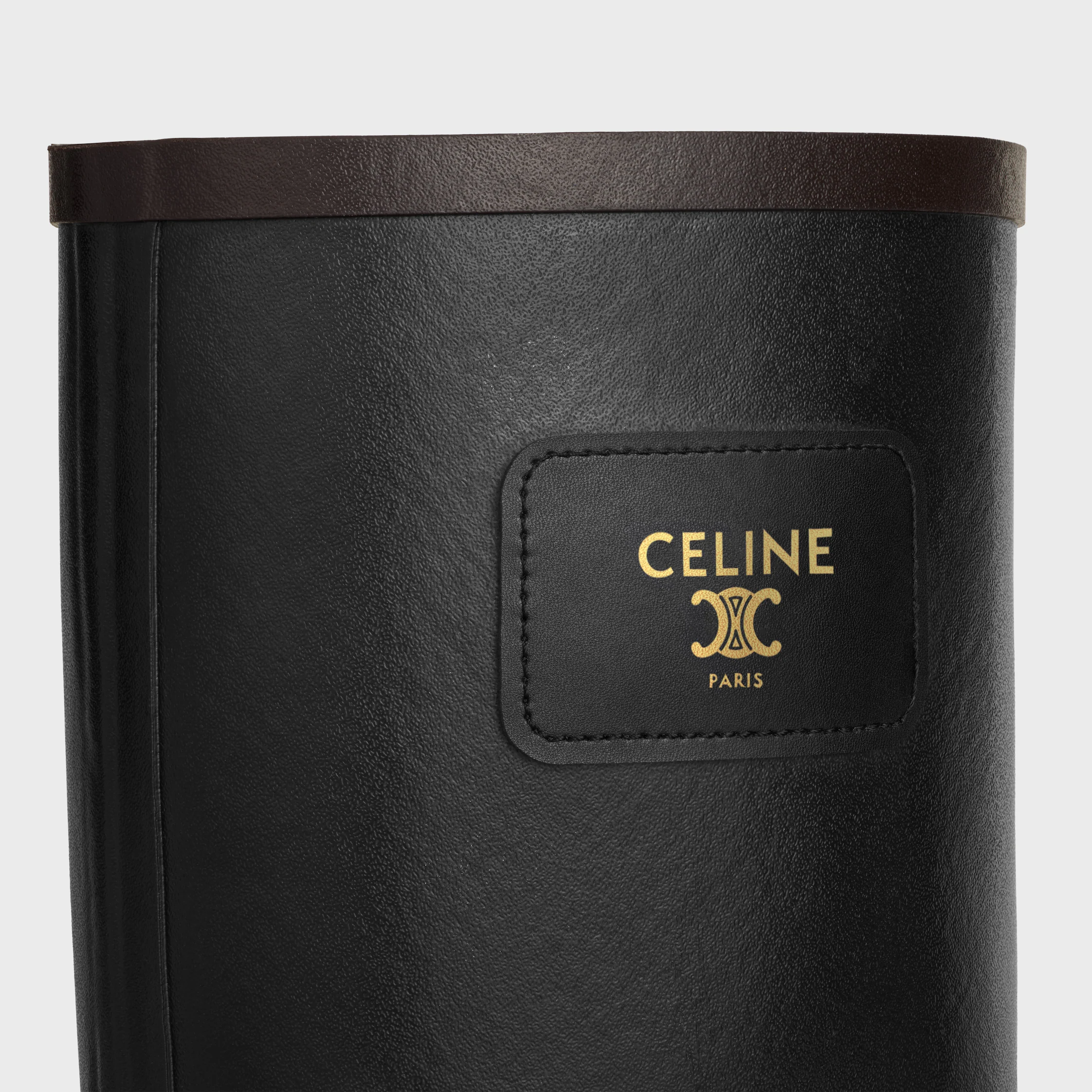 CELINE RAIN BOOTS IN NATURAL RUBBER