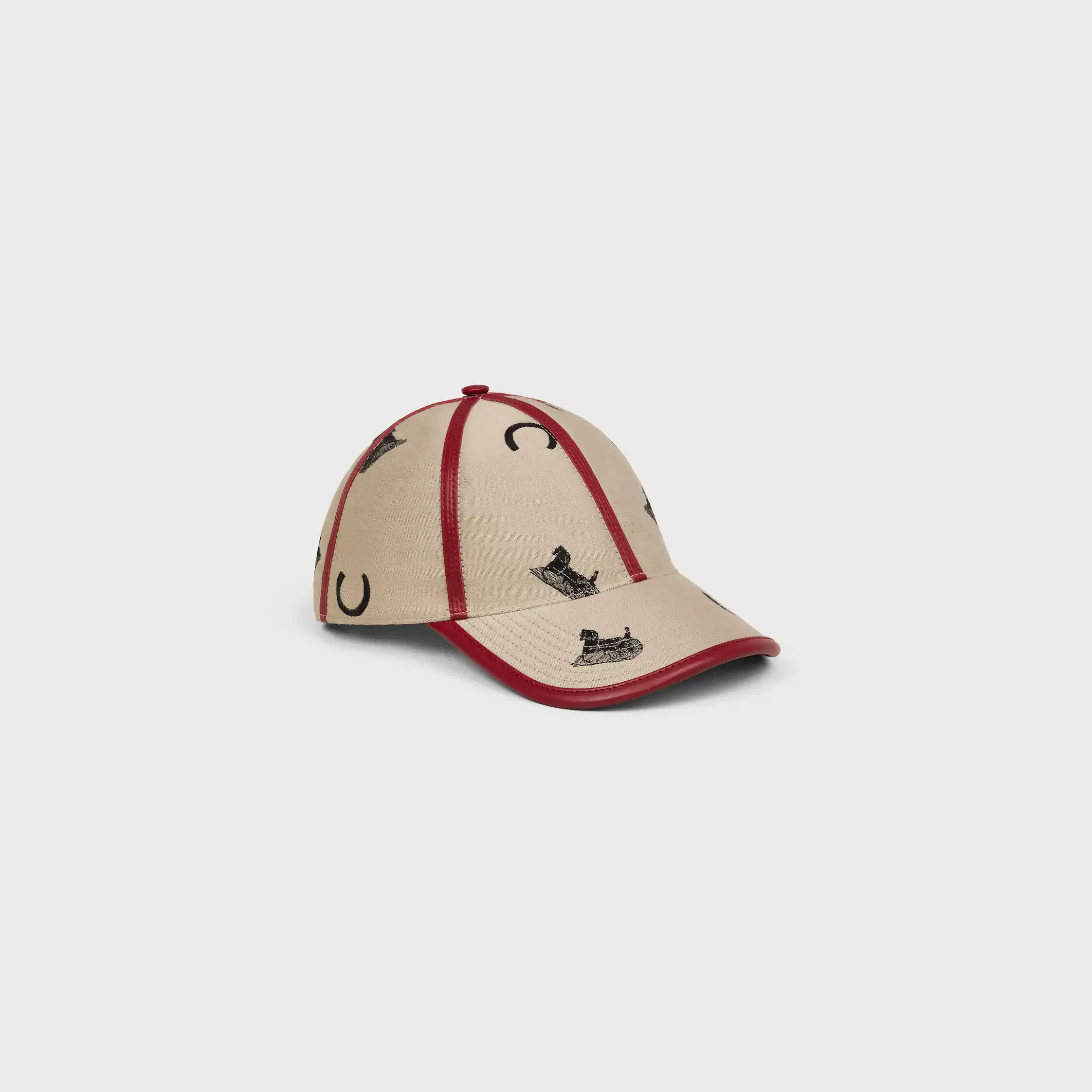 racine cap IN jacquard cotton
