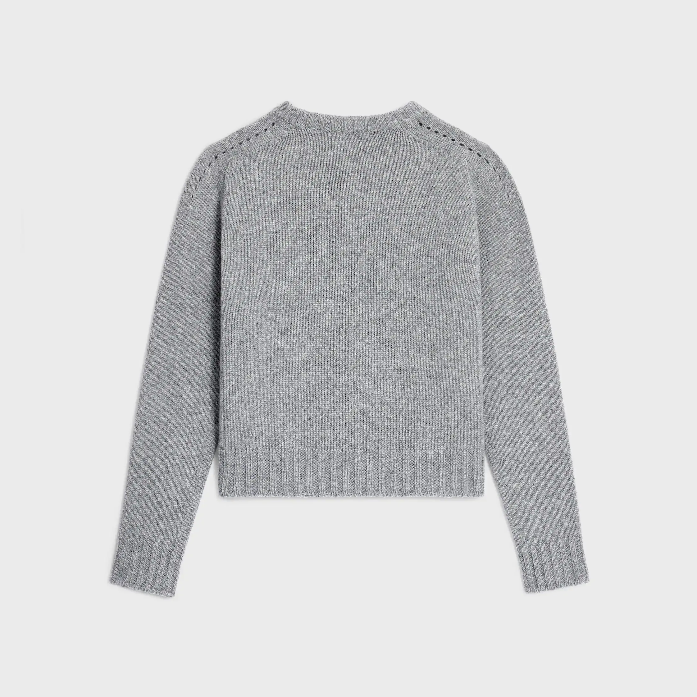 crewneck sweater IN SEAMLESS CASHMERE