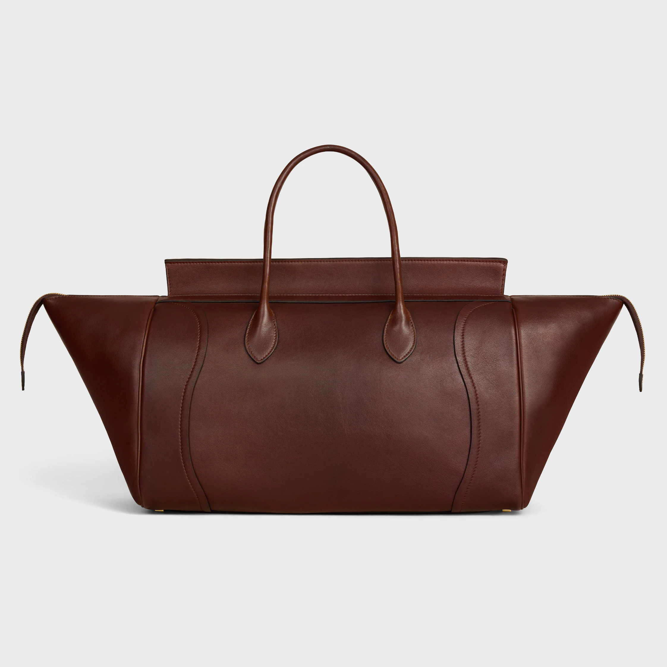 BIG LUGGAGE IN SUPPLE SHINY LAMBSKIN