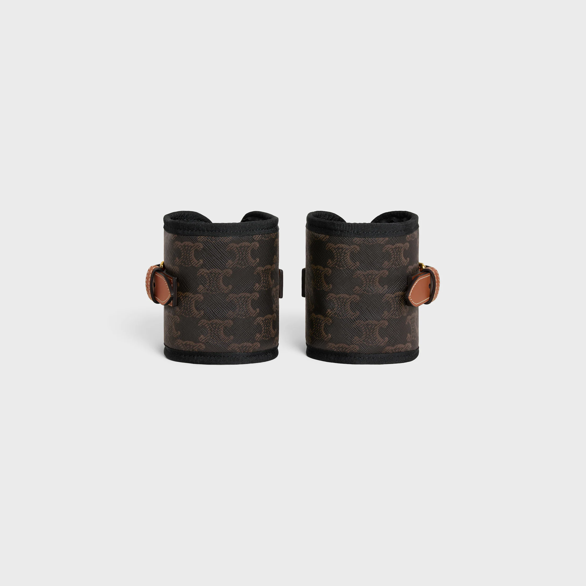 WEIGHTED BRACELETS IN TRIOMPHE CANVAS AND CALFSKIN