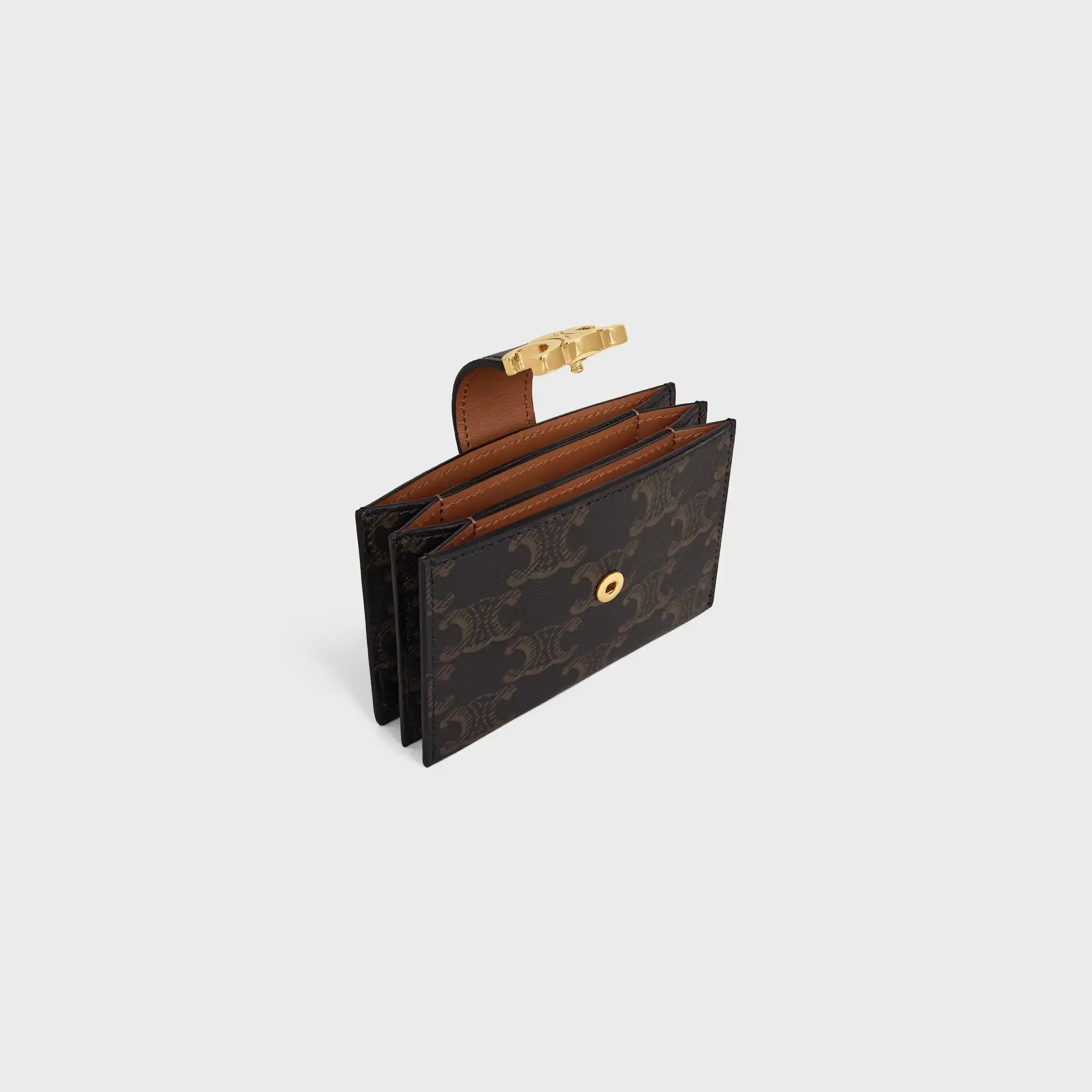 ACCORDEON CARD HOLDER NINO IN Triomphe Canvas