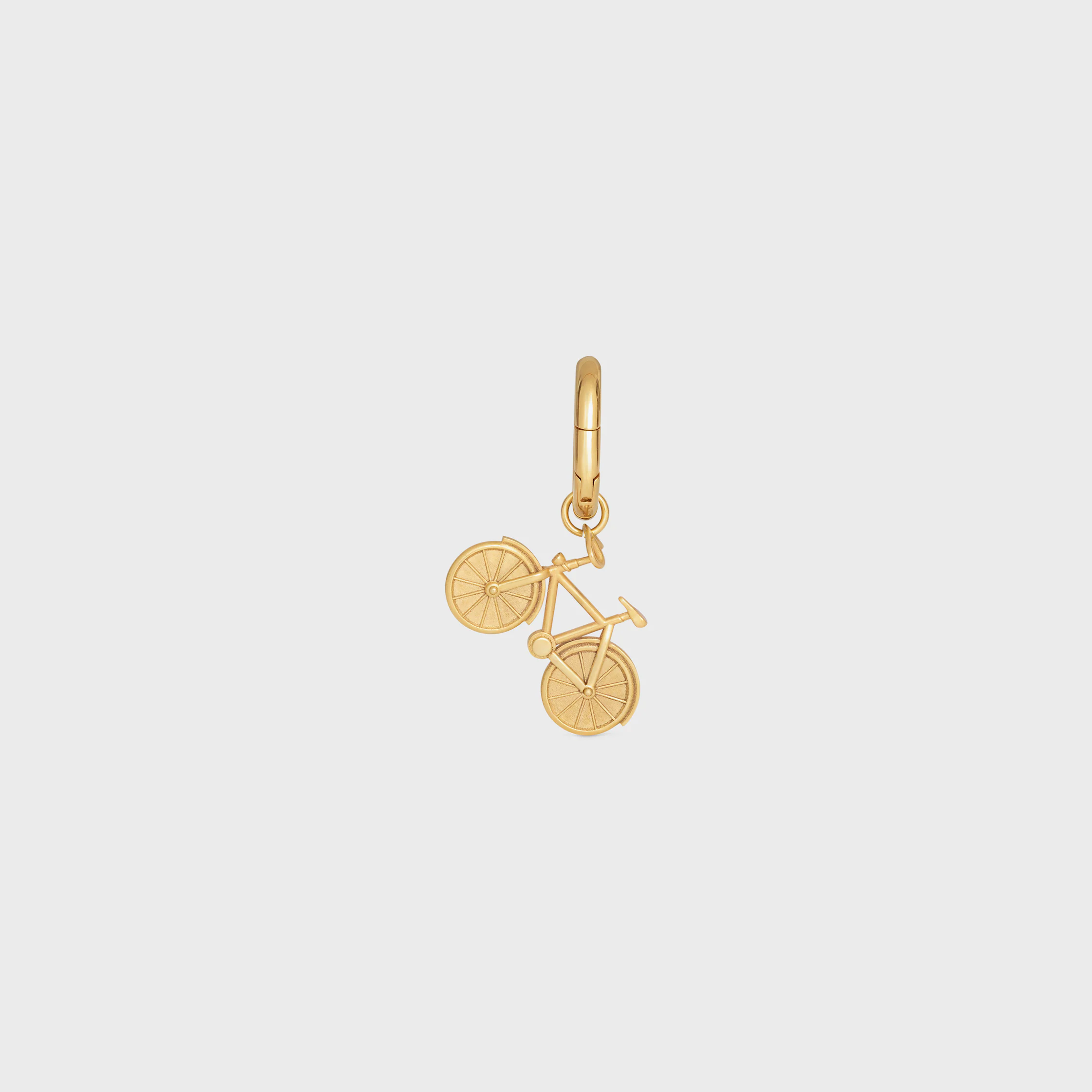 CHARMS BIKE IN BRASS WITH GOLD FINISH