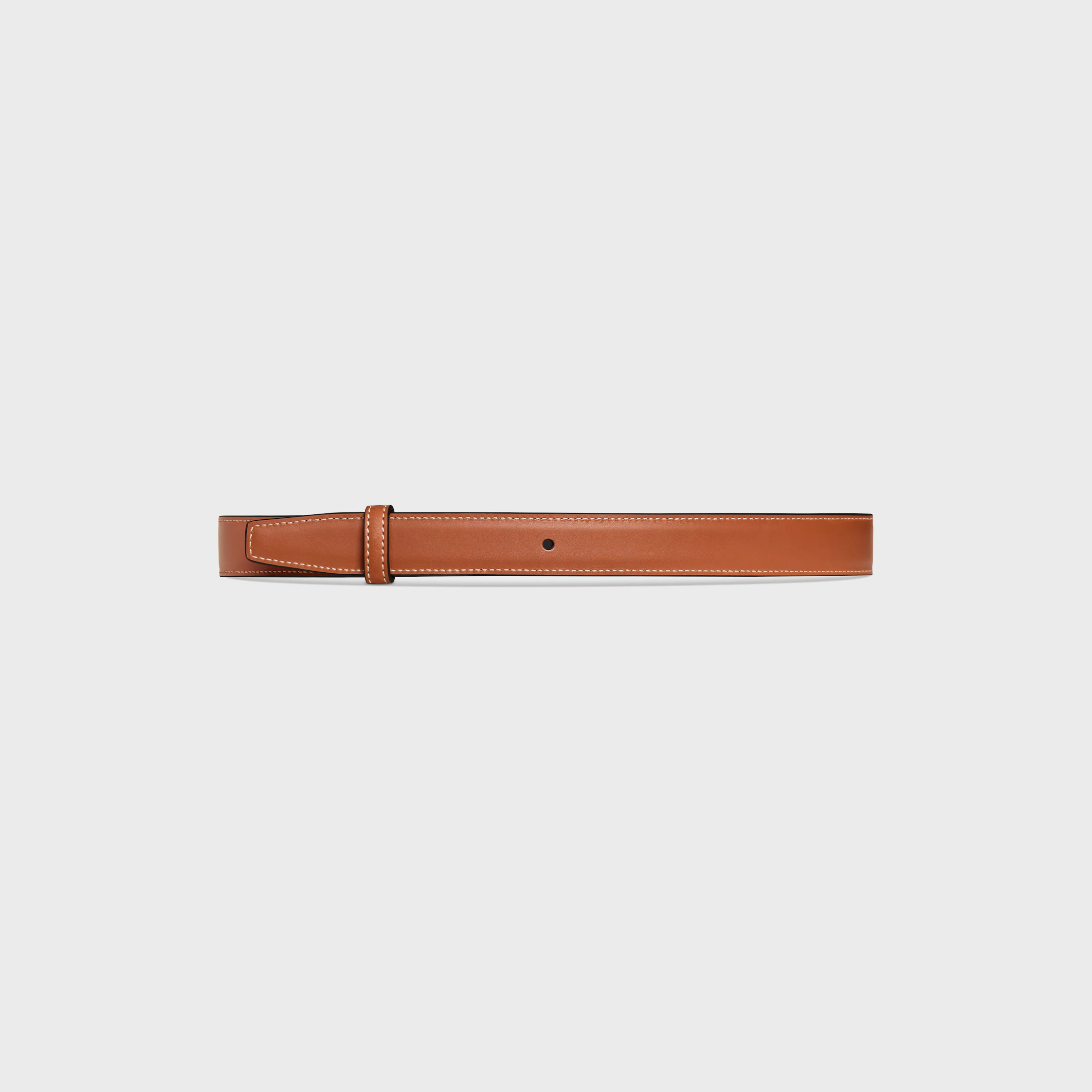 Reversible Strap 25MM IN TAURILLON AND NATURAL CALFSKIN
