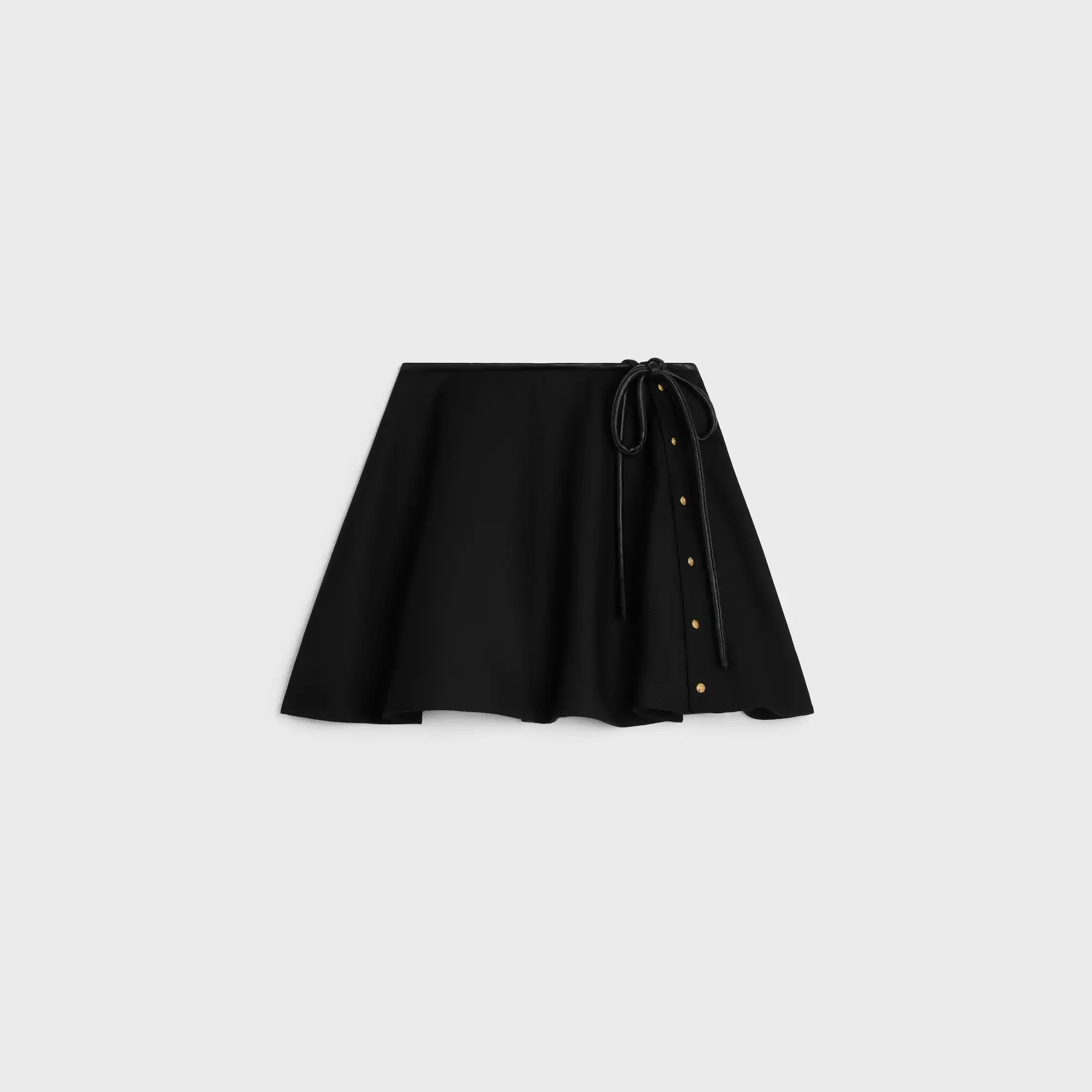 peplum skirt IN mohair wool