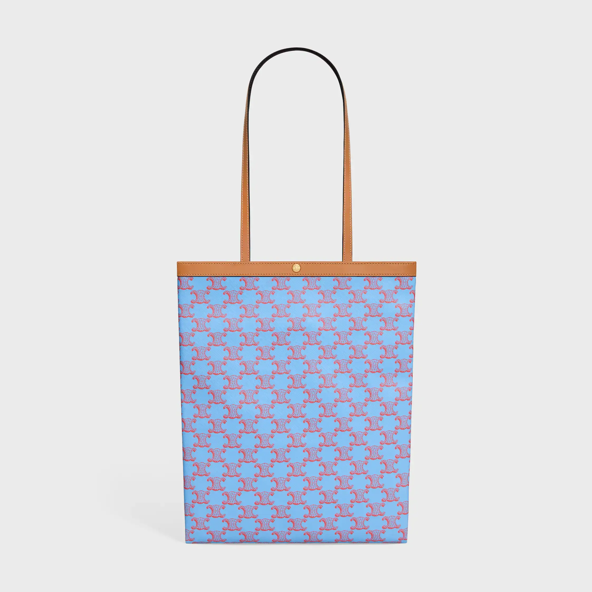 MEDIUM FLAT SHOPPER IN Triomphe Canvas