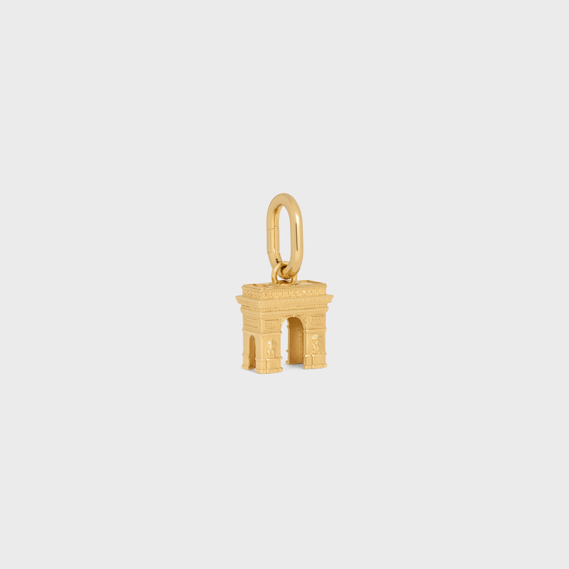 CHARMS ARC DE TRIOMPHE IN BRASS WITH GOLD FINISH
